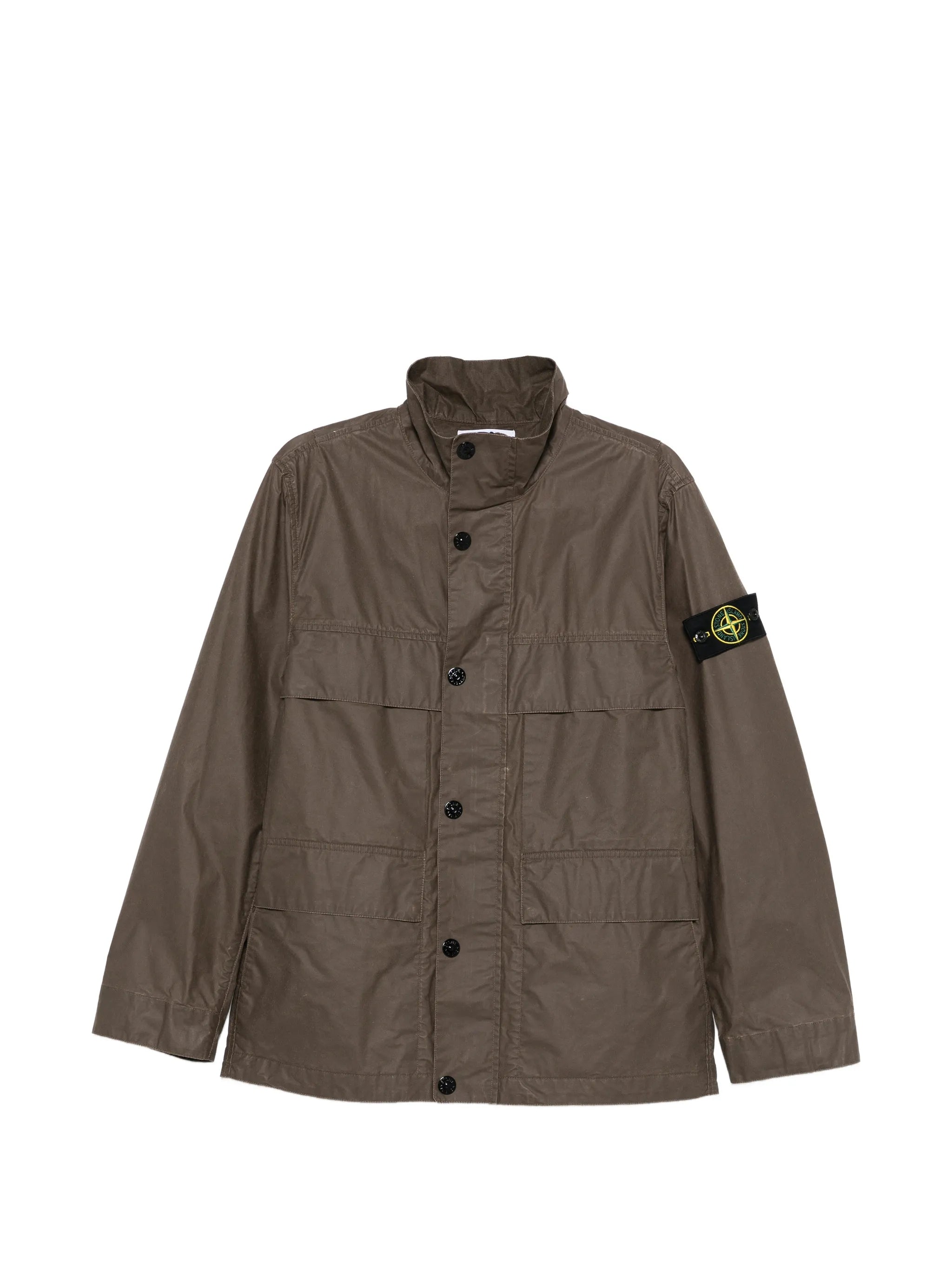 waxed shirt jacket