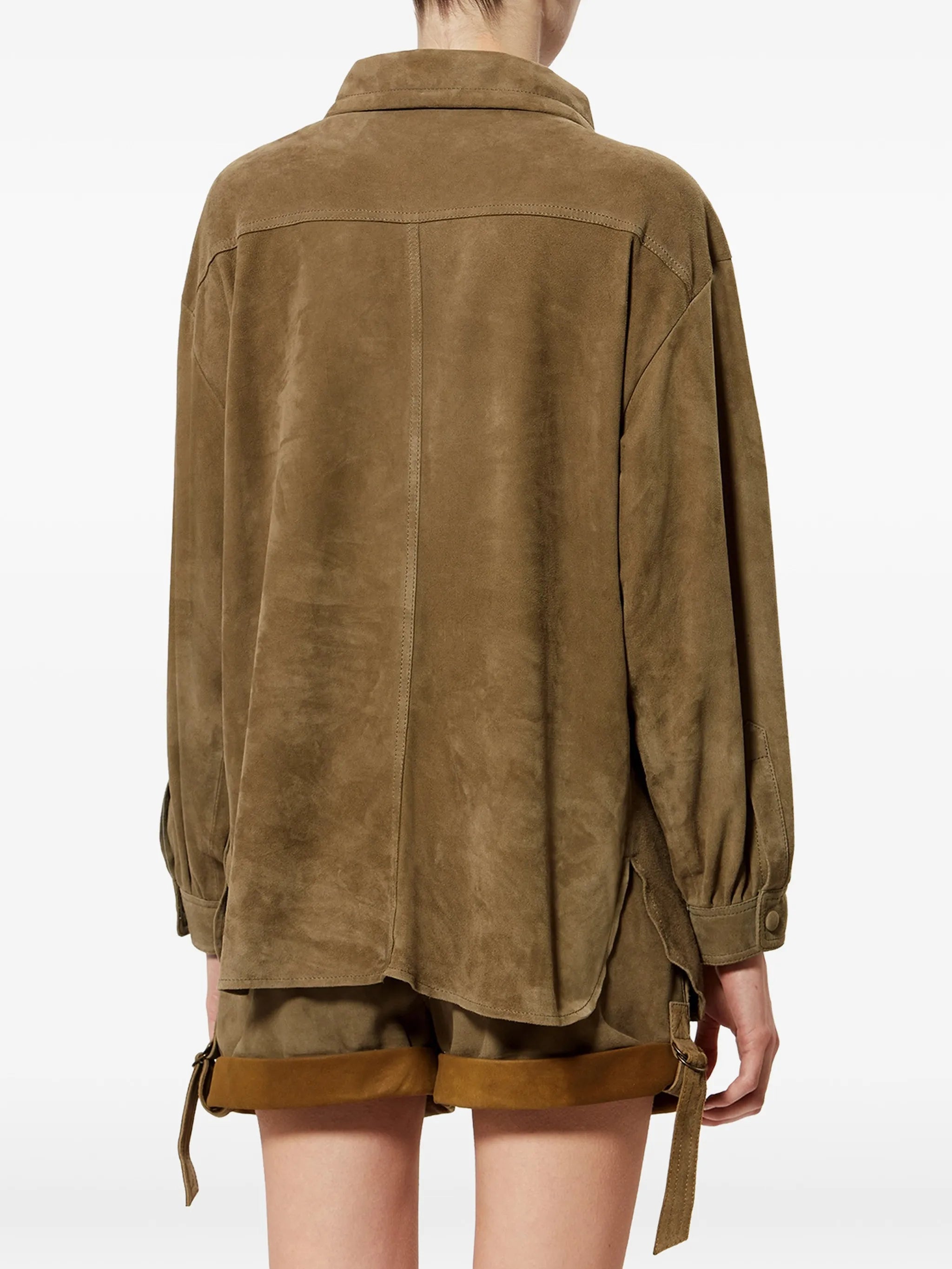 Maldia suede shirt