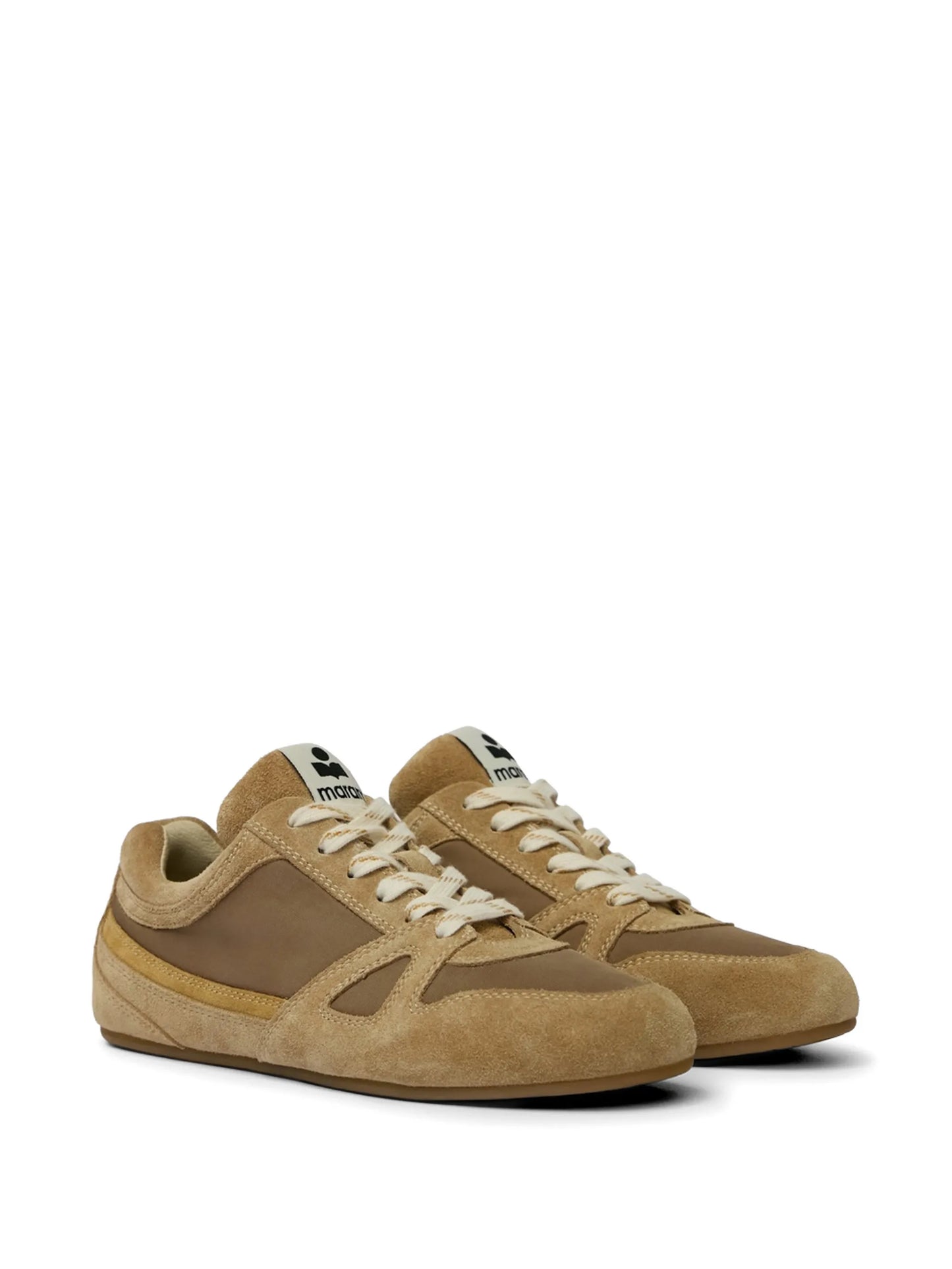 Senny suede-pannel sneakers