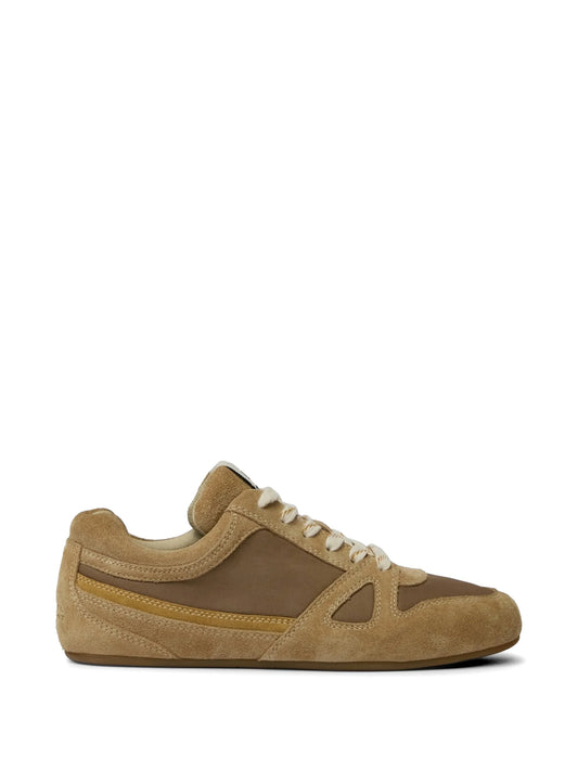 Senny suede-pannel sneakers