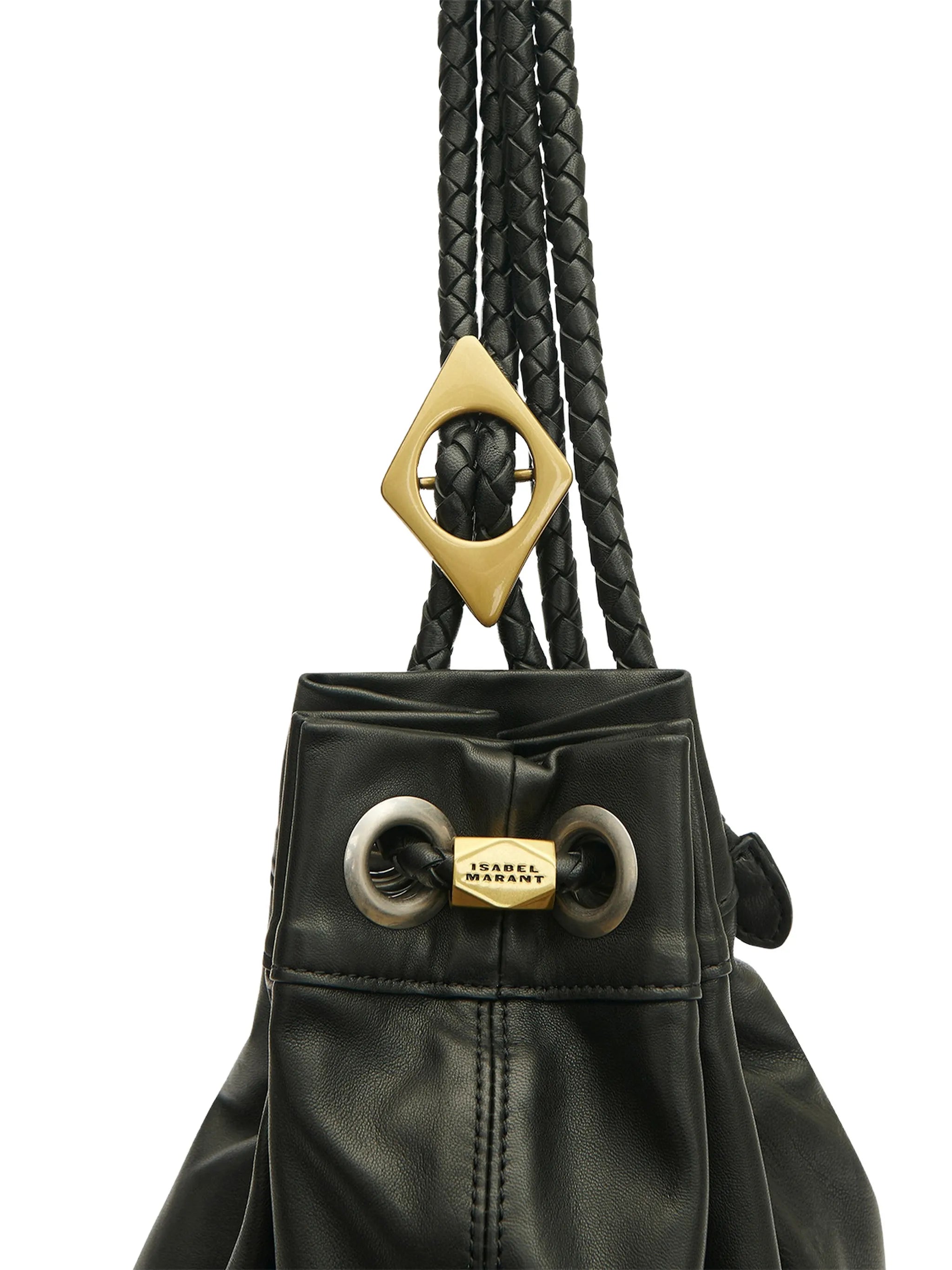 medium Maia leather shoulder bag