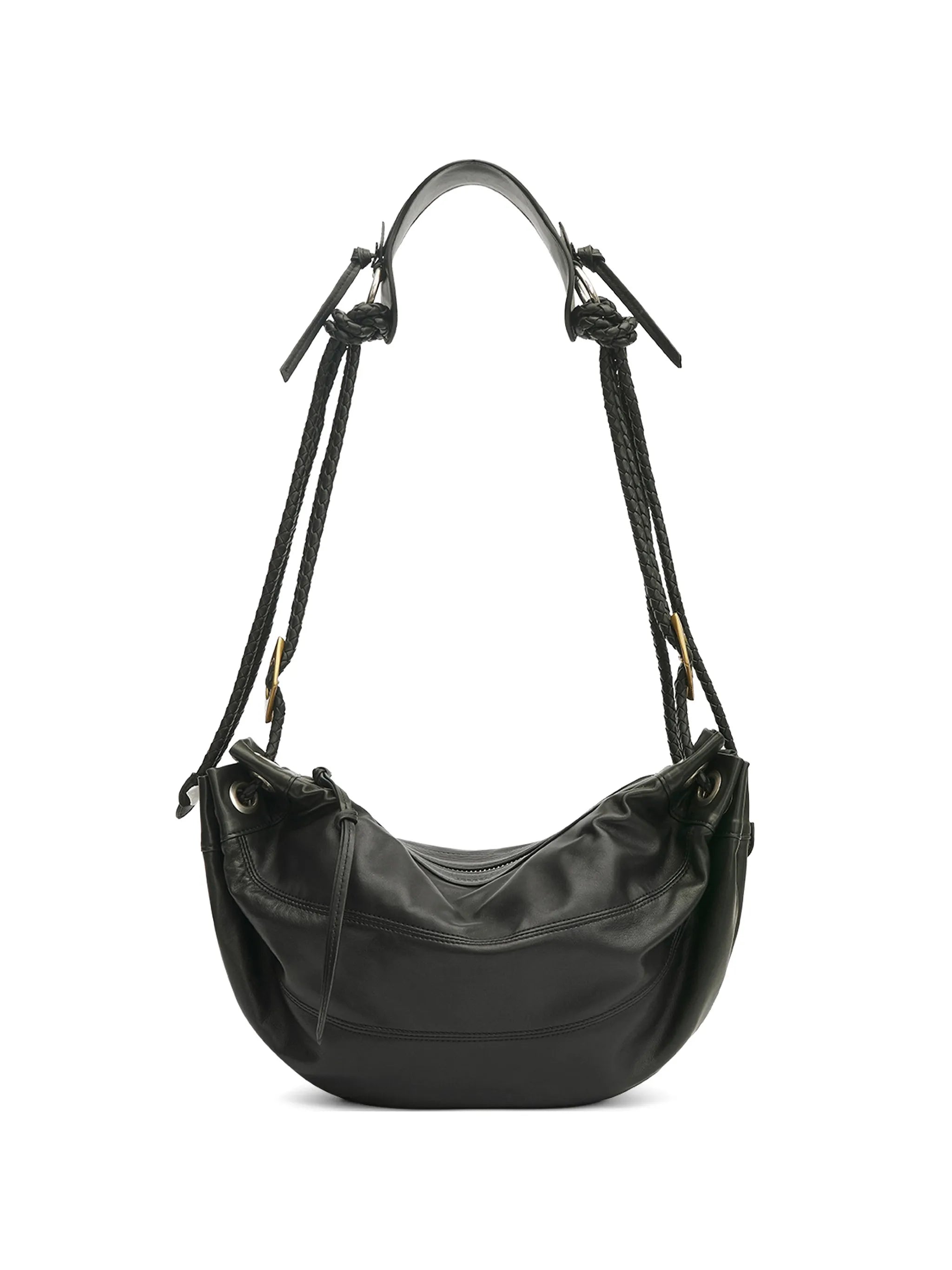 medium Maia leather shoulder bag