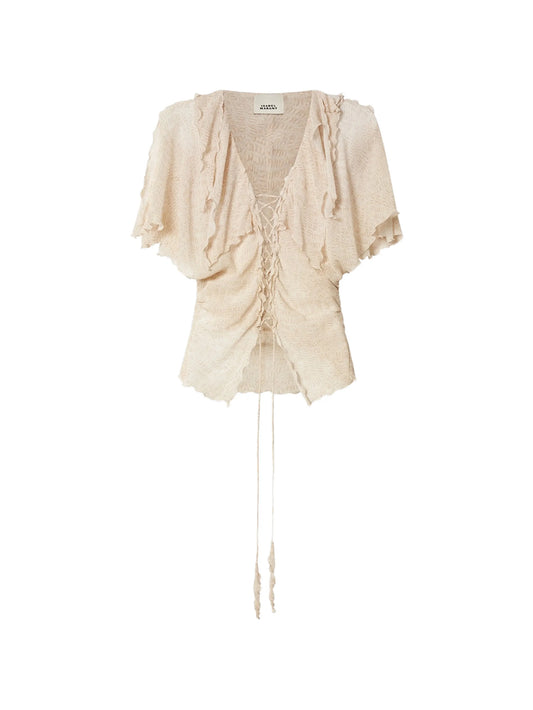 Thanais ruffled blouse