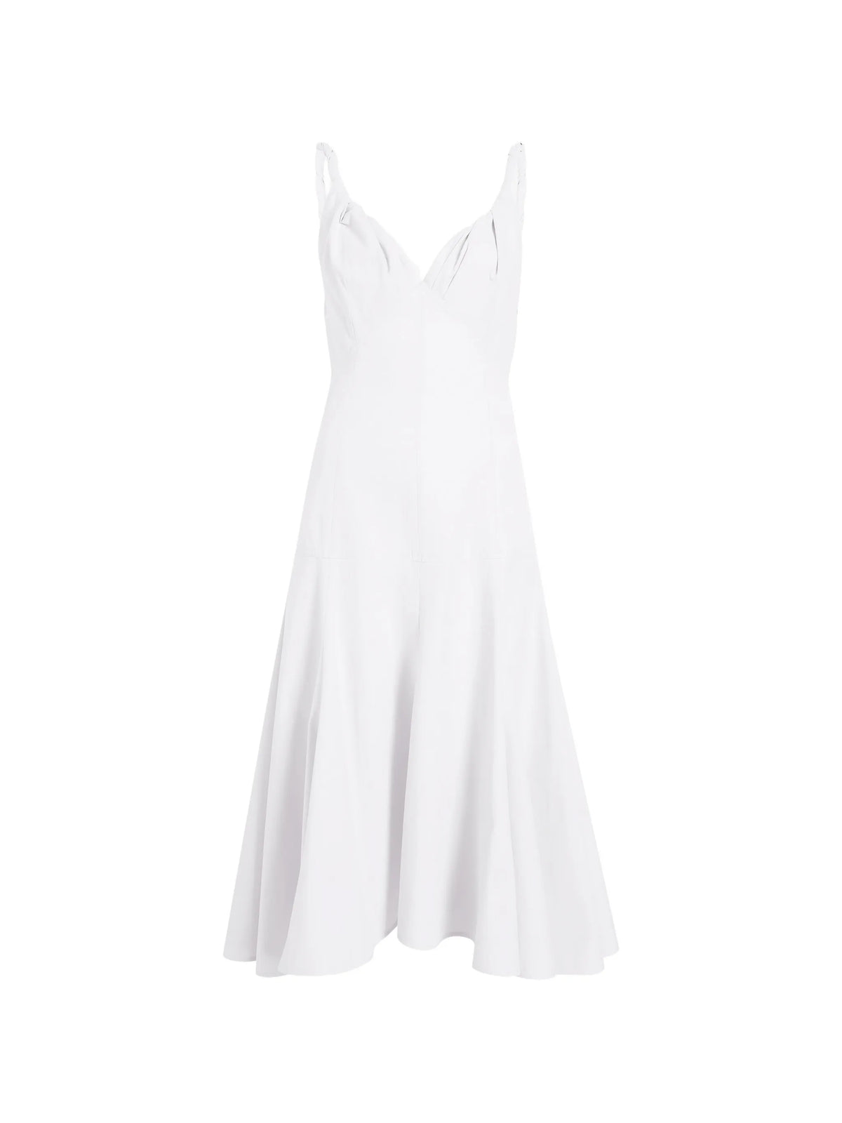Leo dress in classic cotton shirting