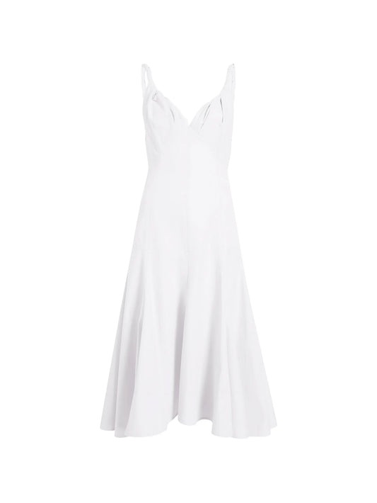 Leo dress in classic cotton shirting