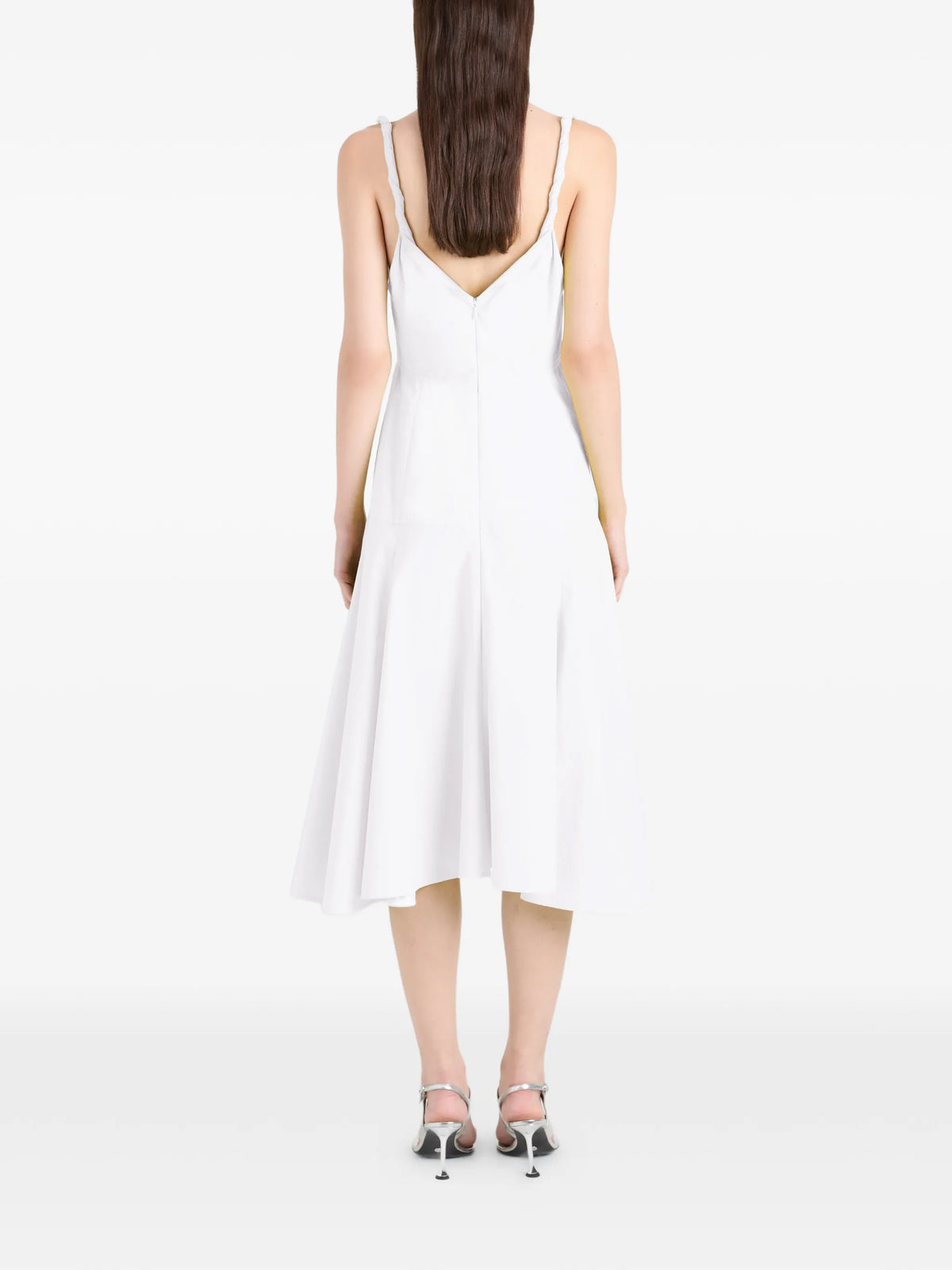 Leo dress in classic cotton shirting