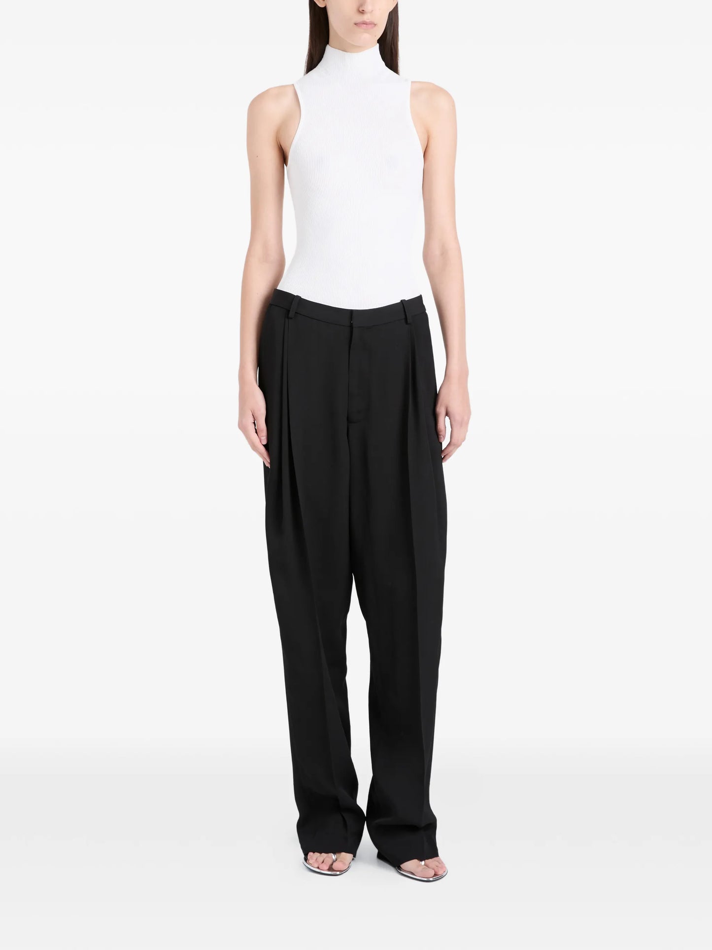 Clementina pleated trousers