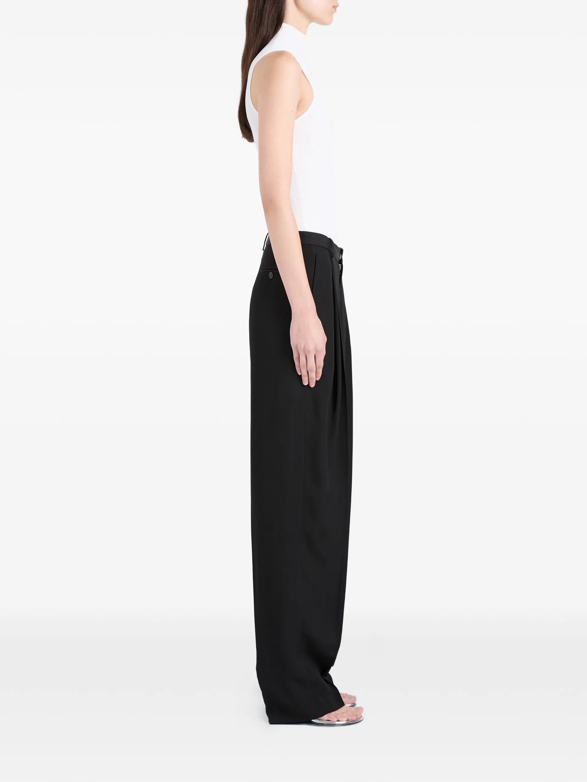 Clementina pleated trousers