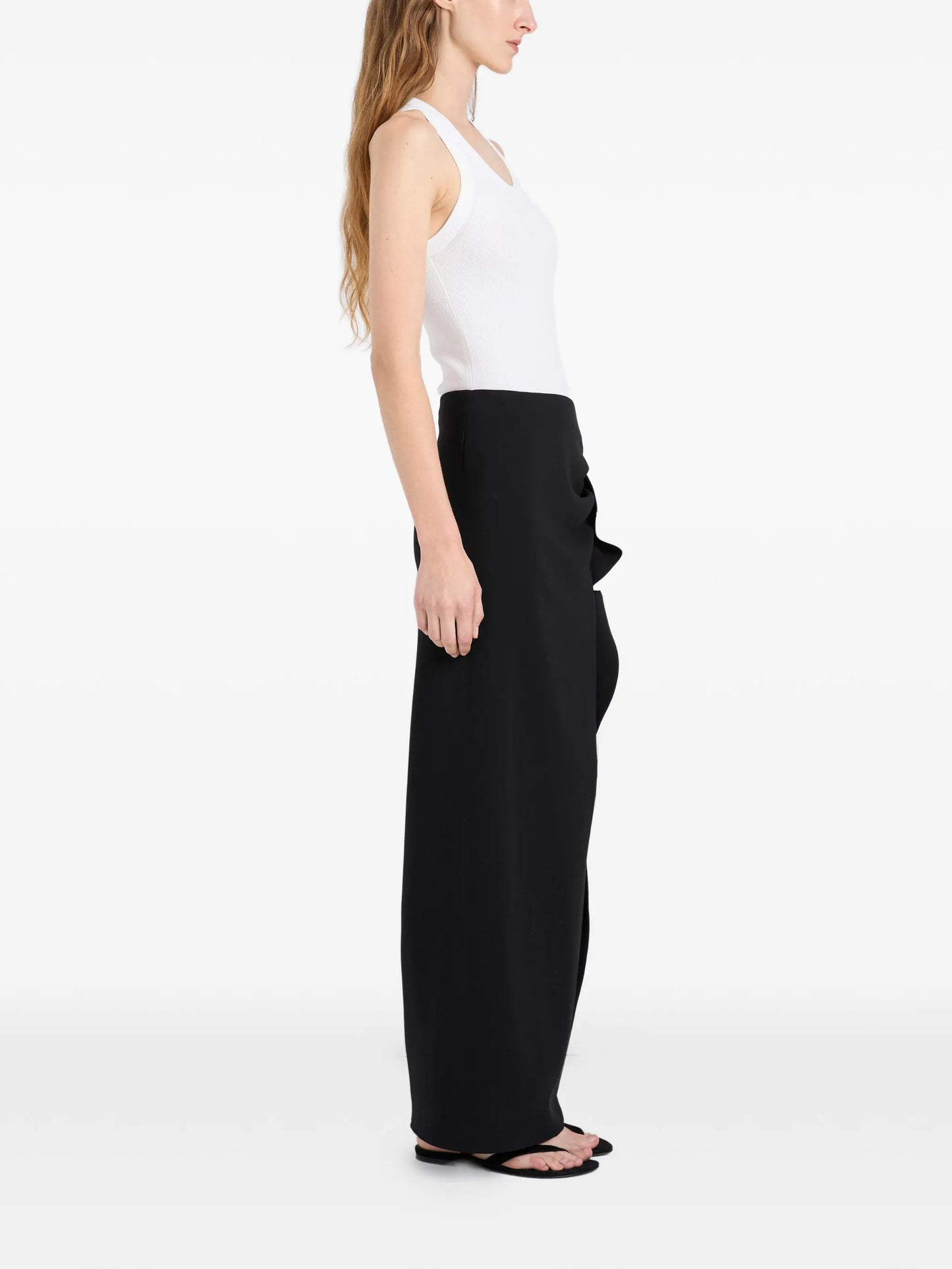 Cella ruffled maxi skirt