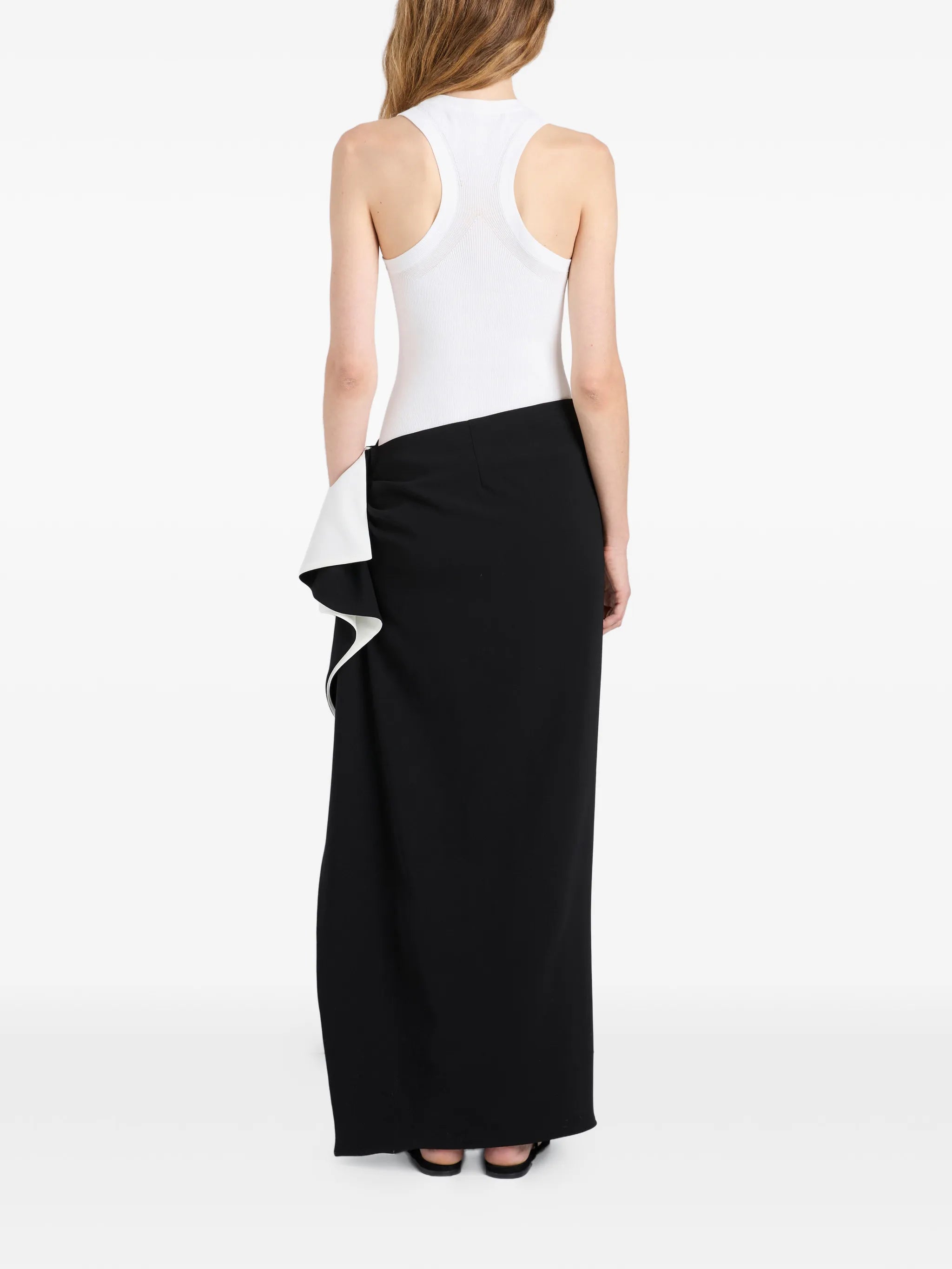 Cella ruffled maxi skirt