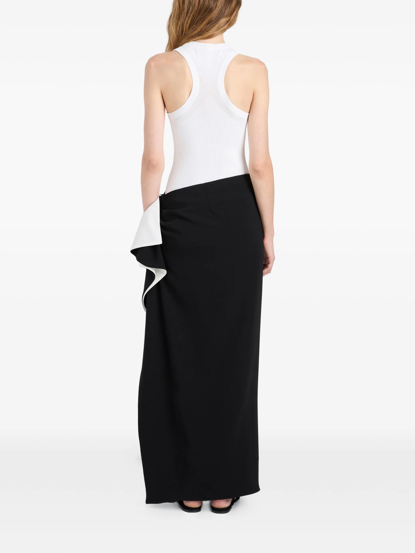 Cella ruffled maxi skirt