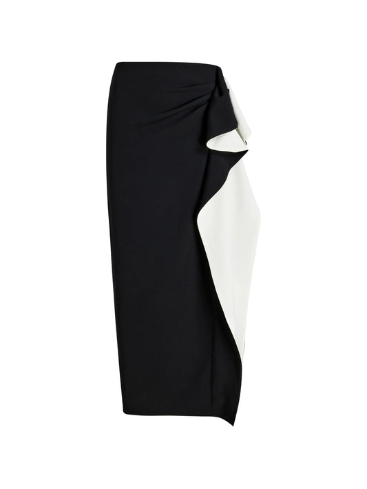 Cella ruffled maxi skirt
