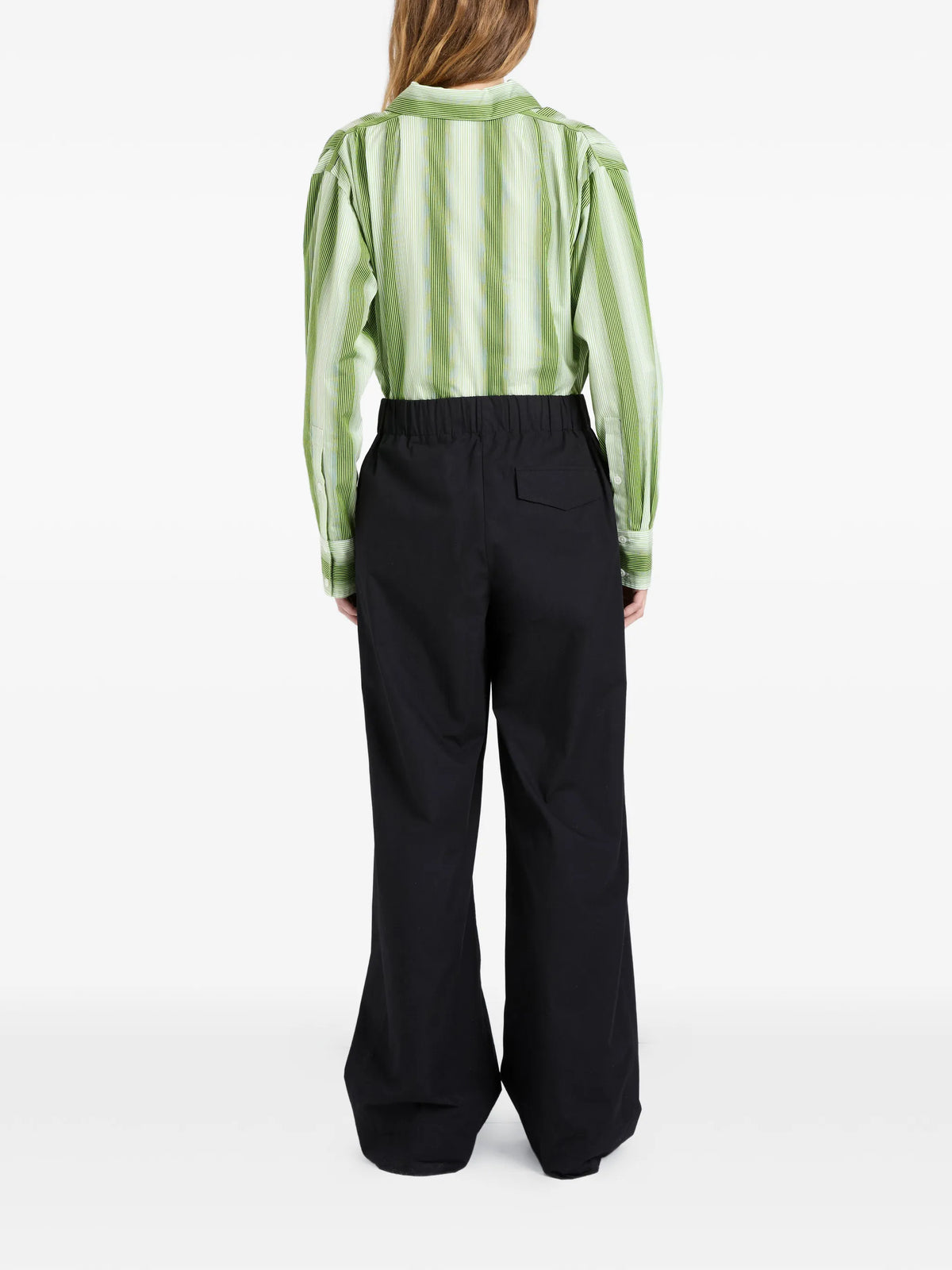 Lissia pants in classic cotton shirting