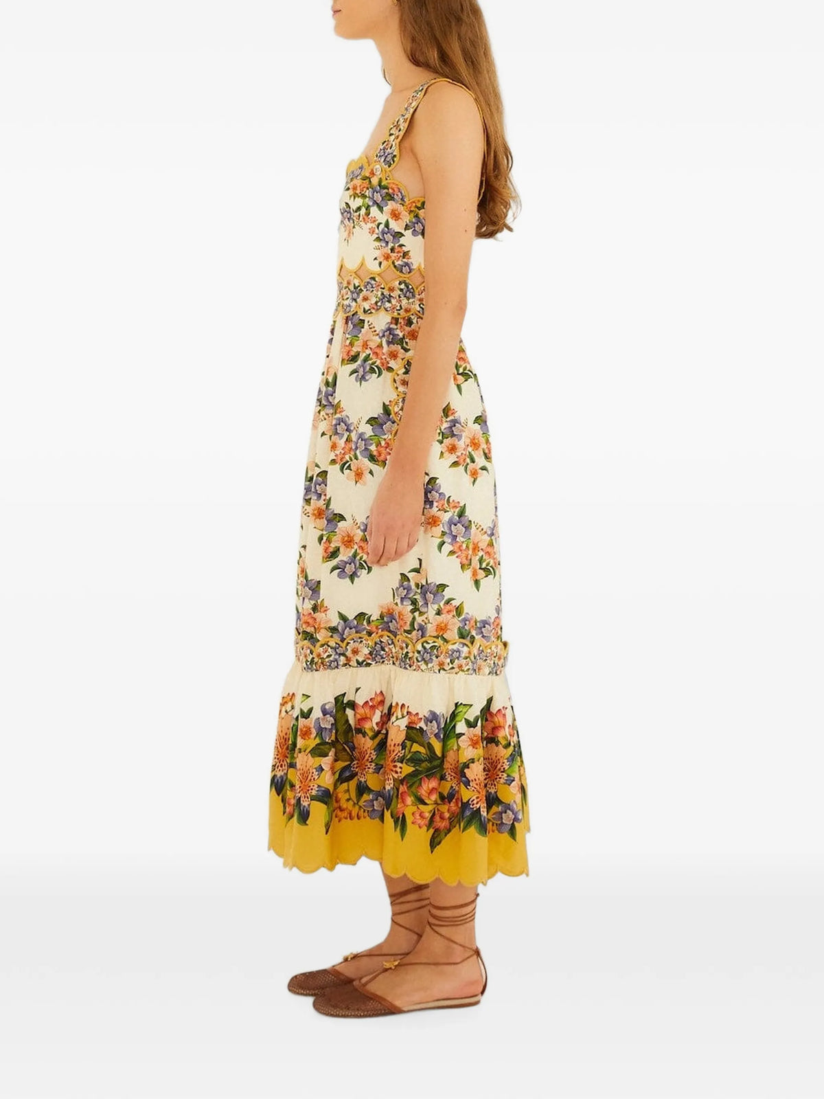 hilo stripes lenzing™ ecovero™ euroflax™ midi dress