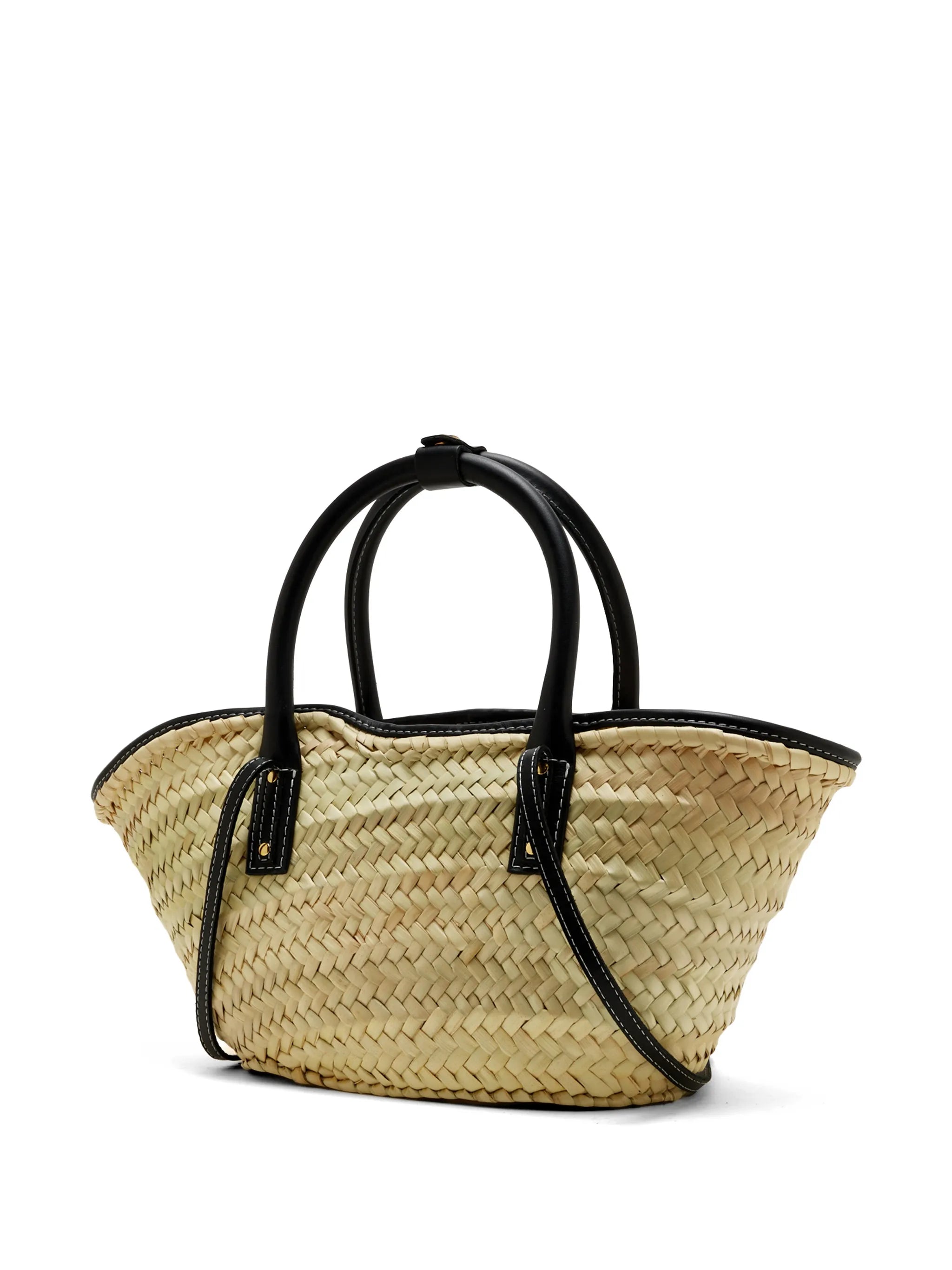 Le Petit Panier Soli interwoven tote bag