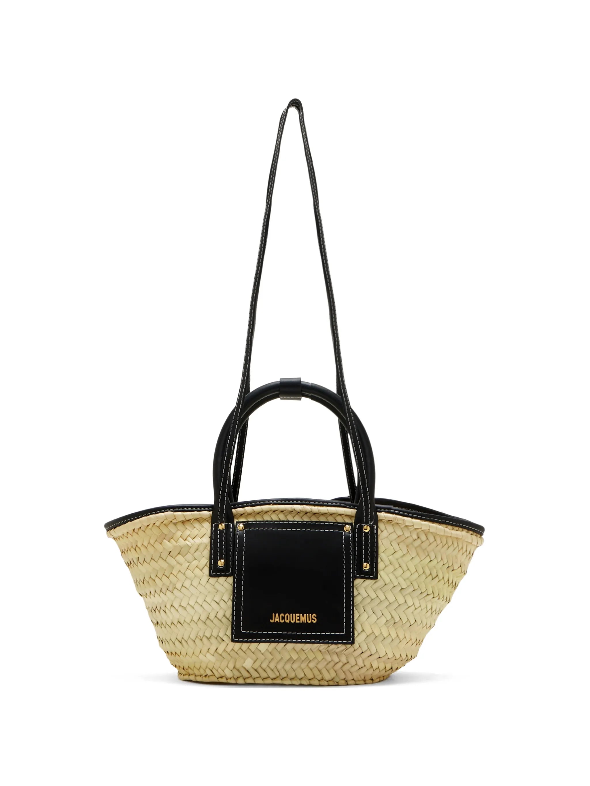 Le Petit Panier Soli interwoven tote bag