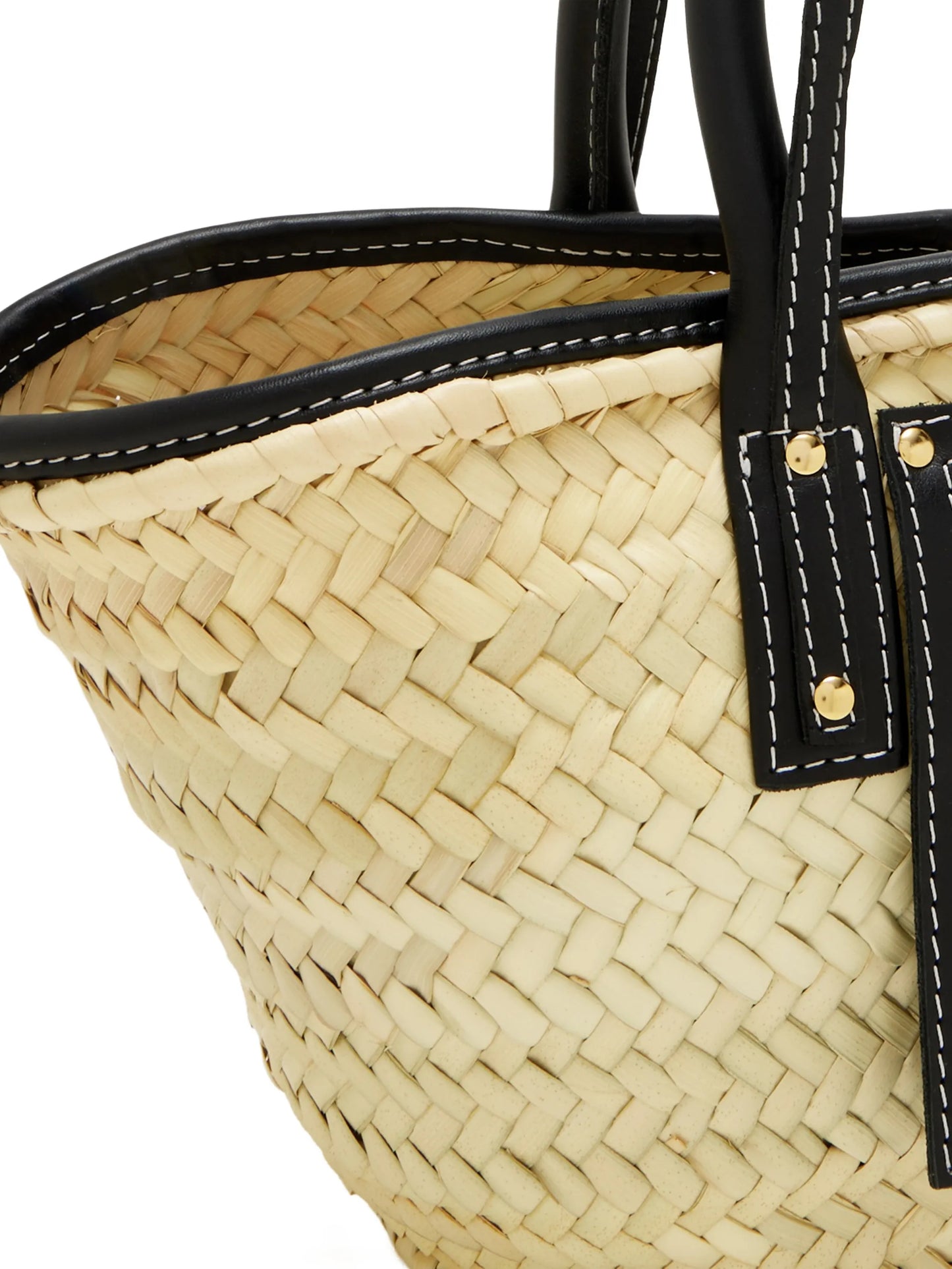 Le Petit Panier Soli interwoven tote bag
