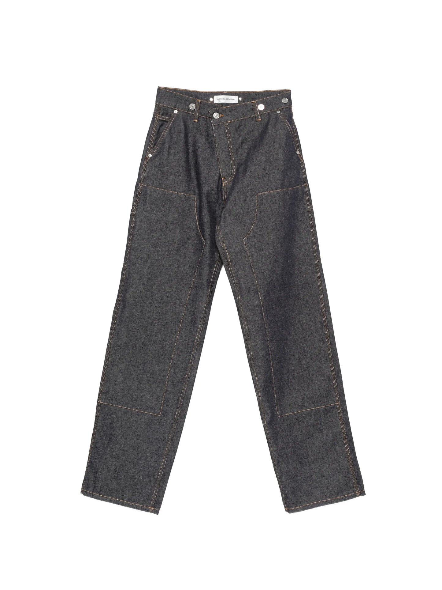 logo-patch jeans
