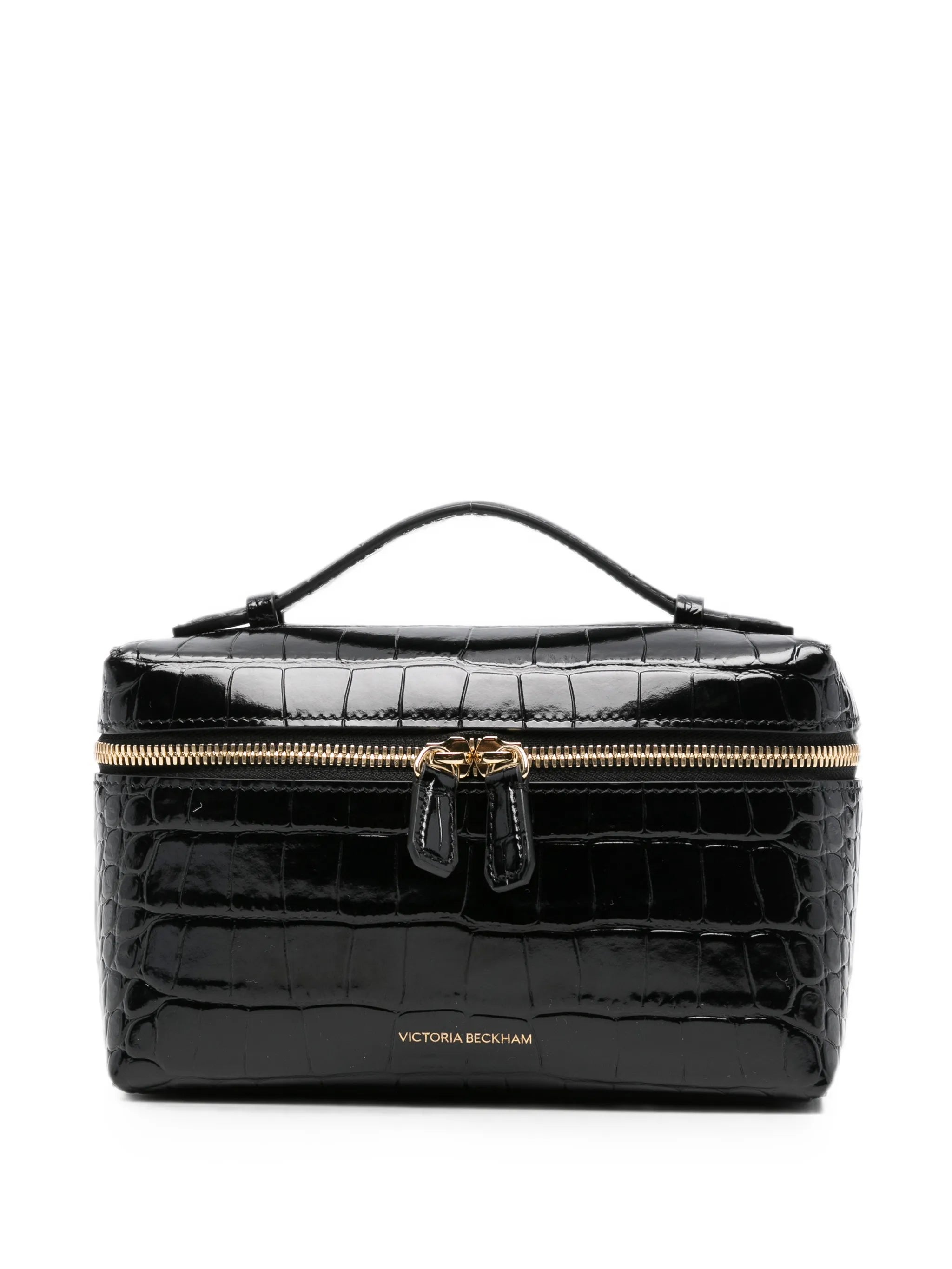 Dorian Vanity embossed-croc tote bag