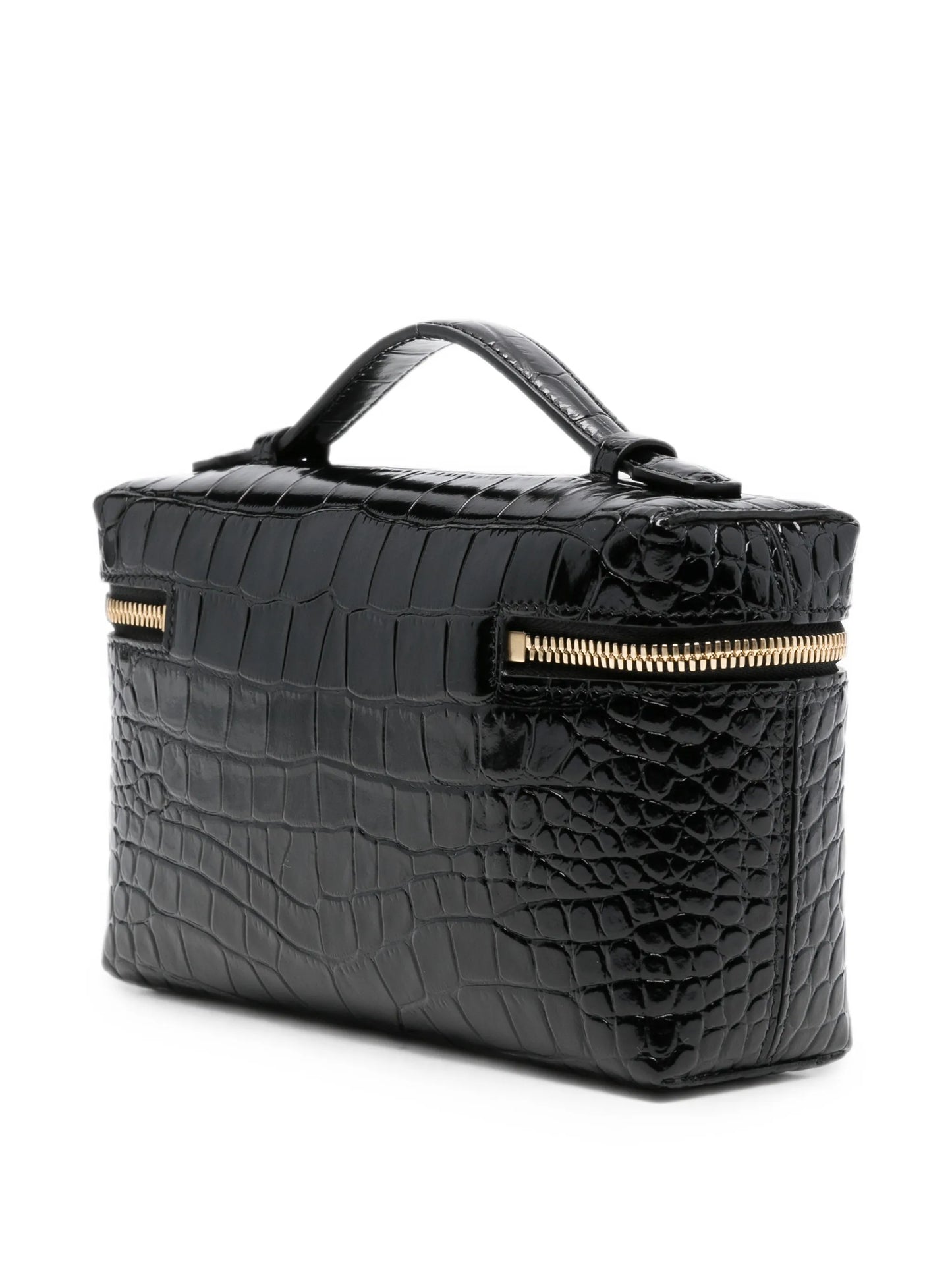 Dorian Vanity embossed-croc tote bag