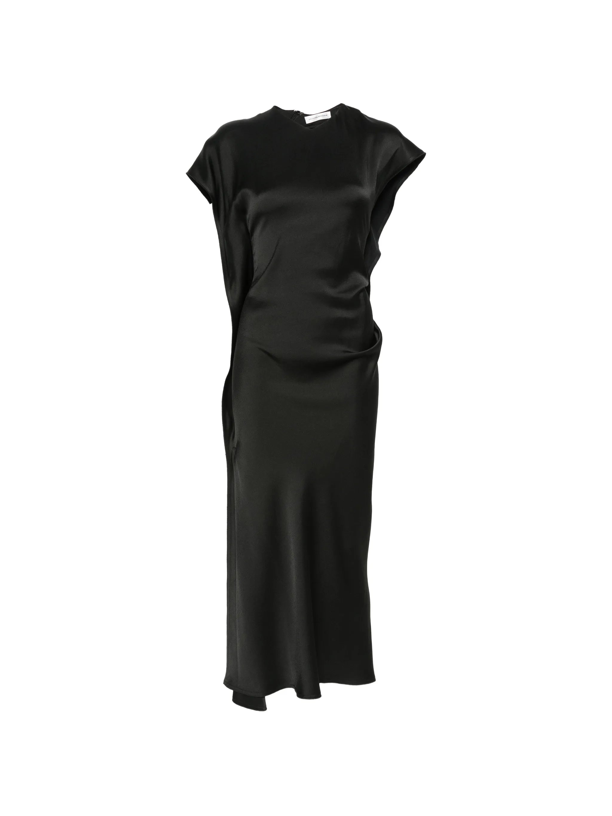 Victoria draped midi dress