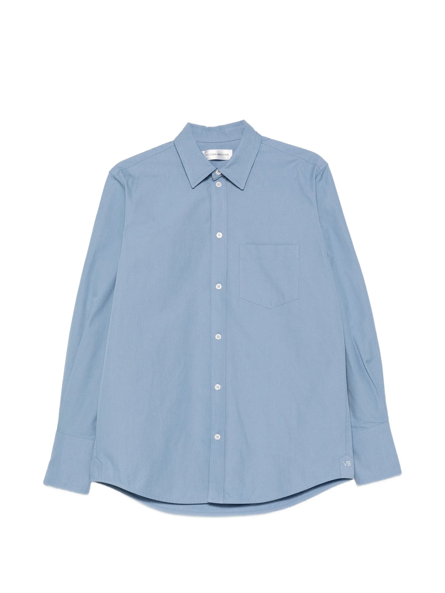 chest-pocket button-up shirt