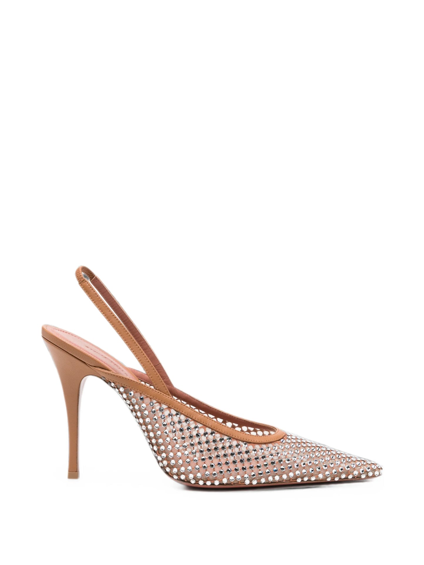 Felicia crystal-embellished pumps