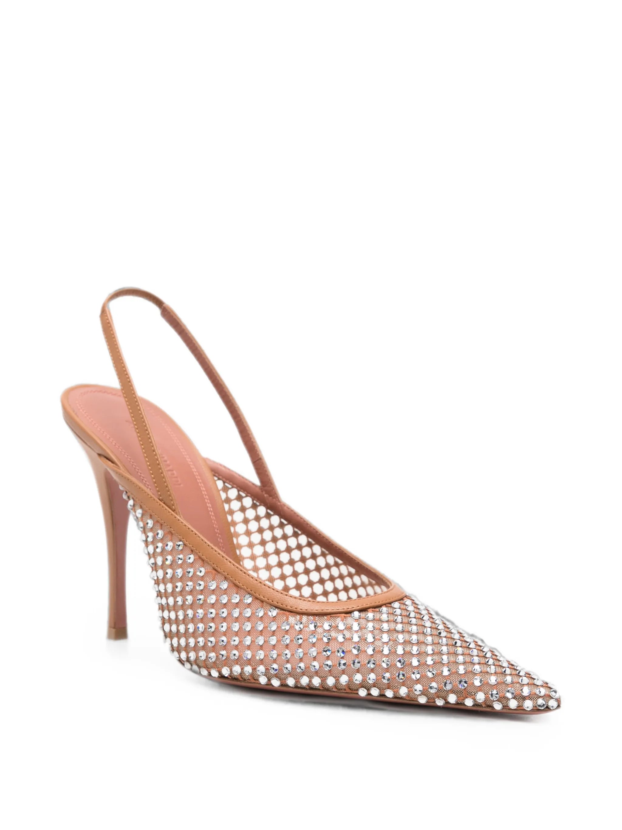 Felicia crystal-embellished pumps