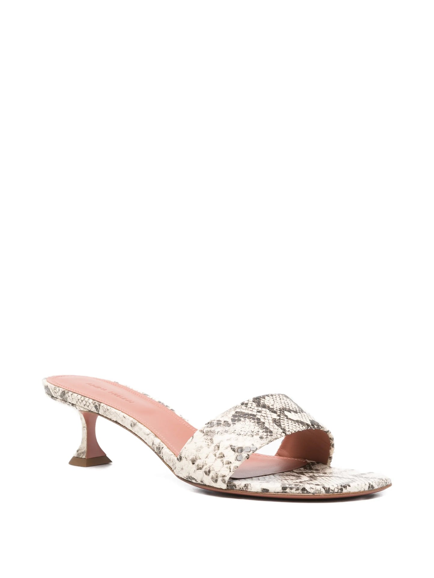 Andreea slippers 45 natural printed snake