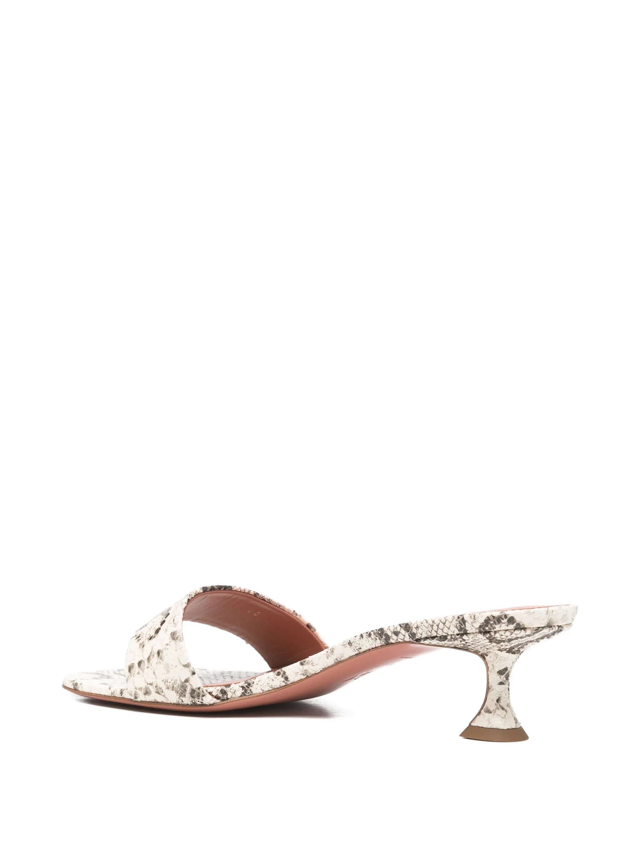 Andreea snake-print sandals
