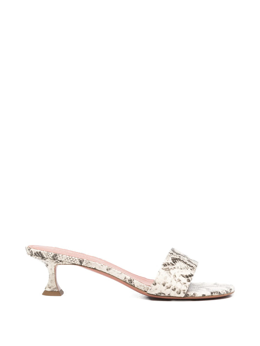 Andreea snake-print sandals