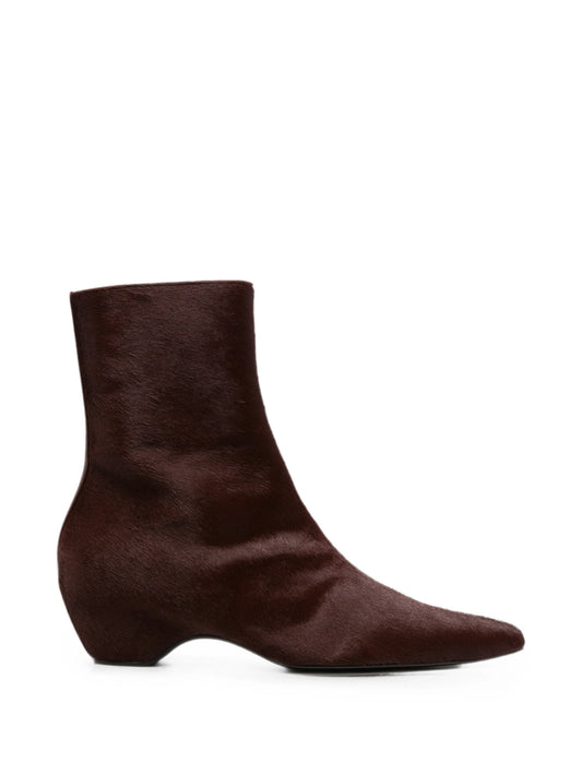 Sybil wedge-heel ankle boots