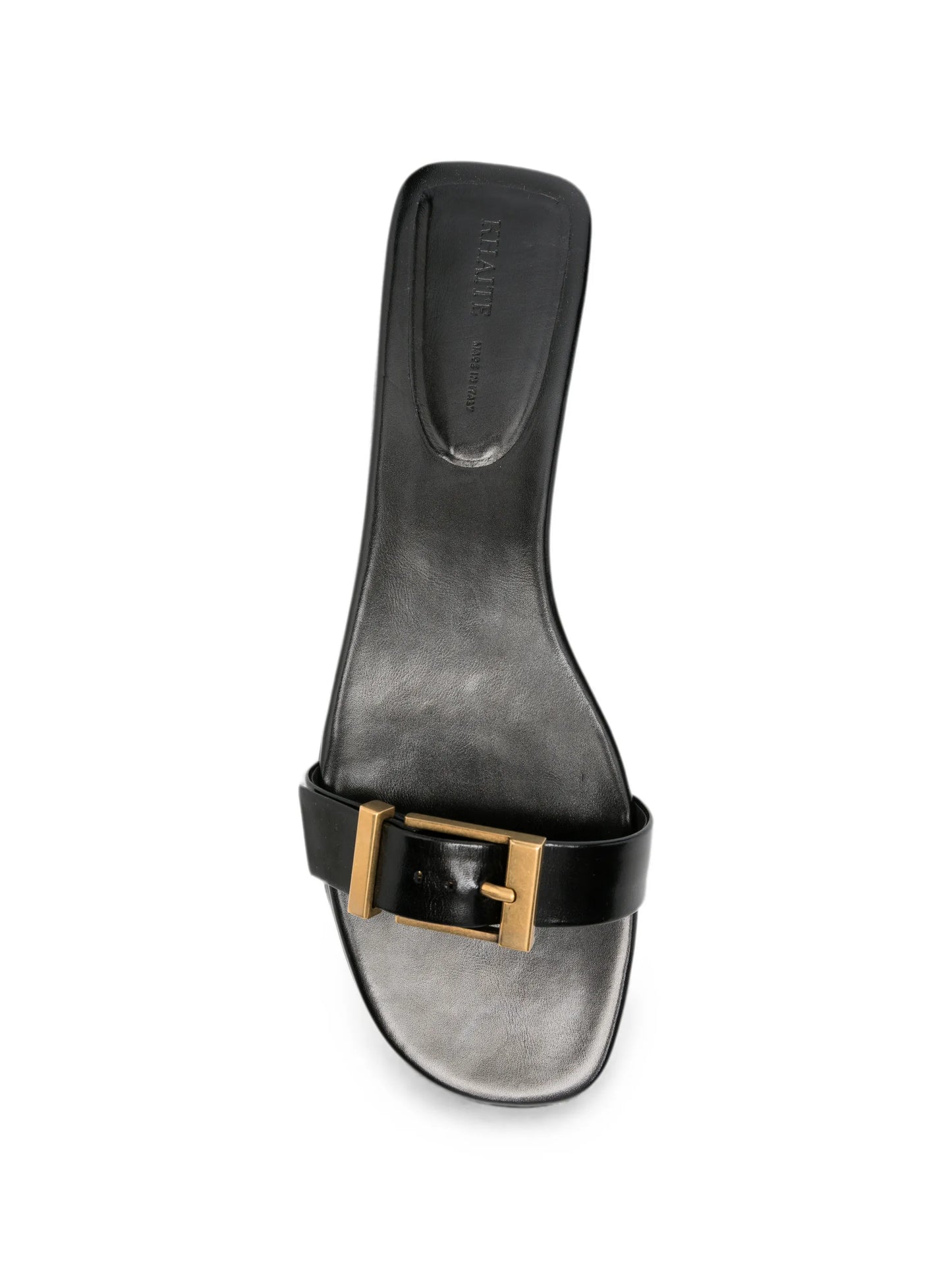 Manhattan buckled-strap flat sandals