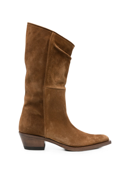 Clive suede cowboy boots