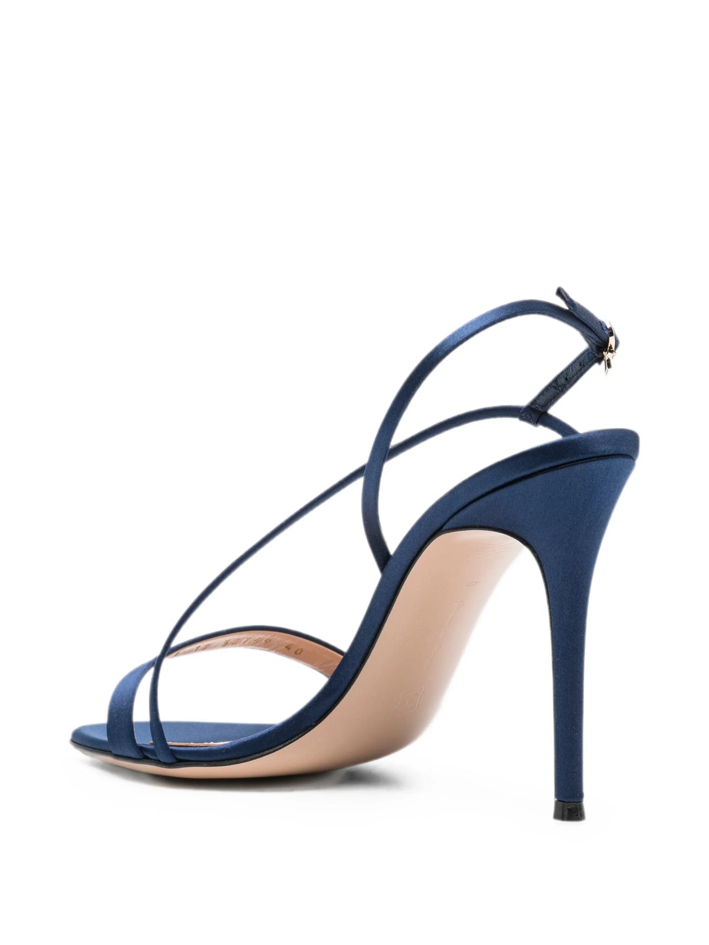 Manhattan satin heeled sandals