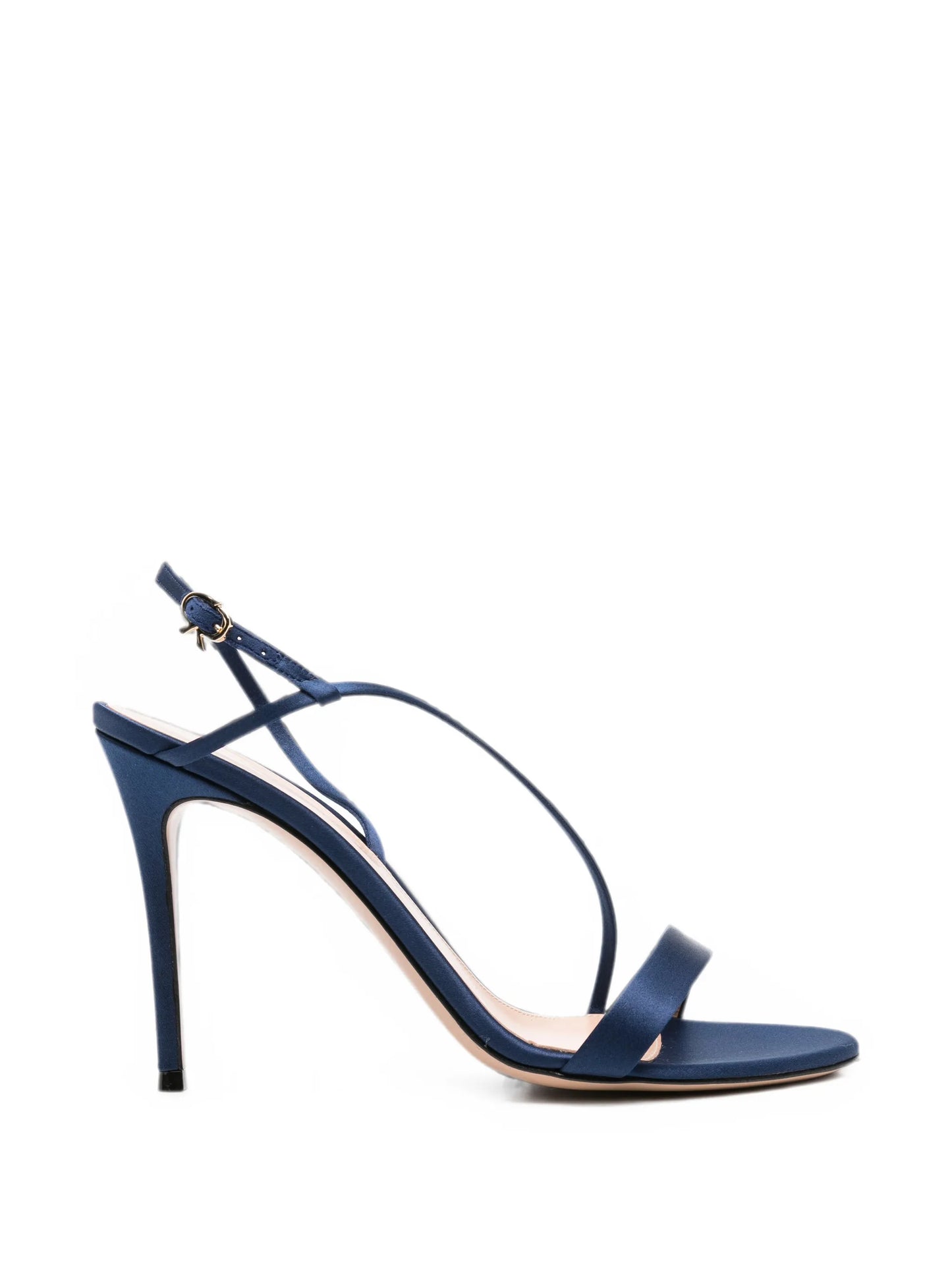 Manhattan satin heeled sandals