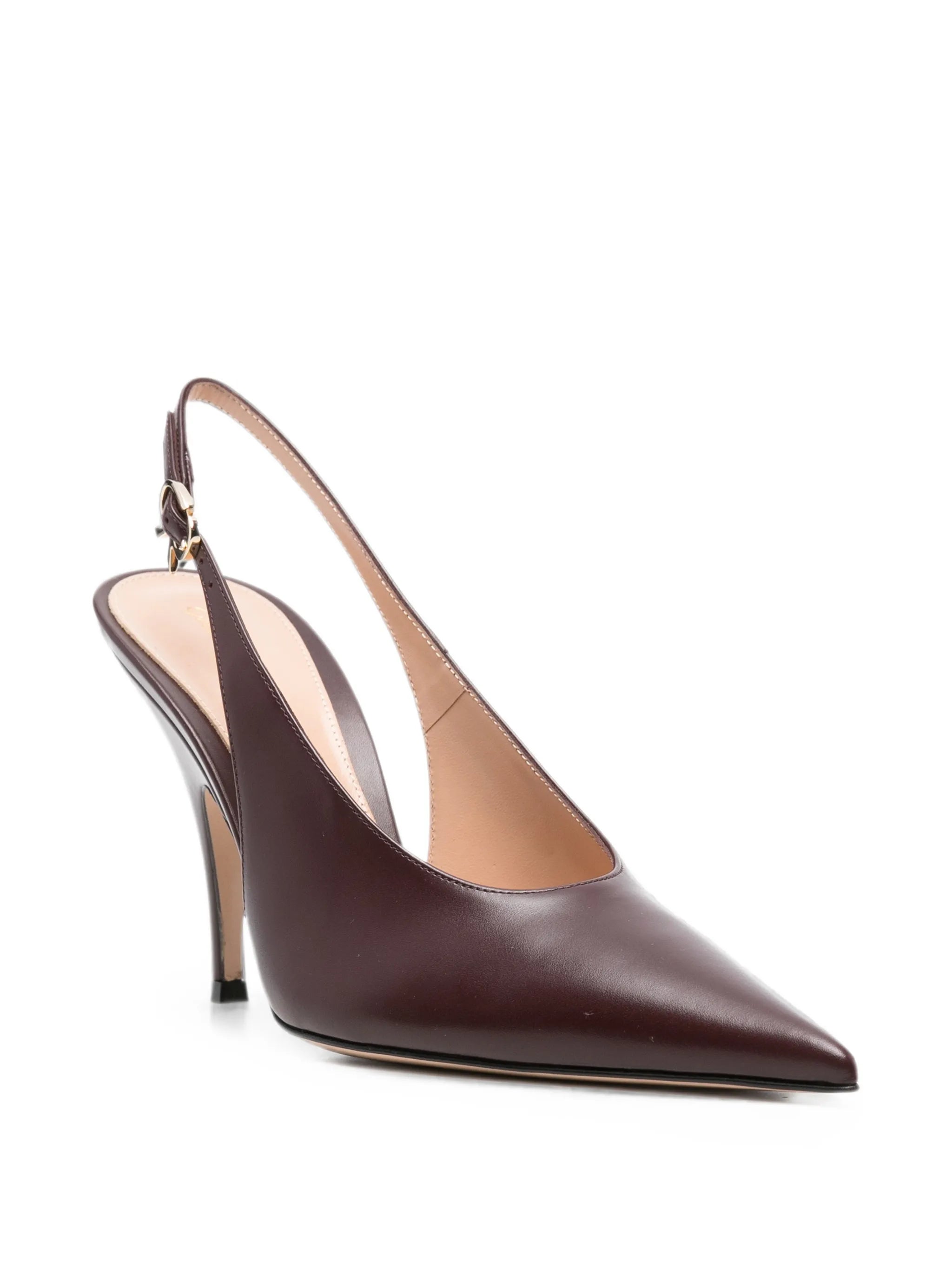 Sofia slingback heeled pumps