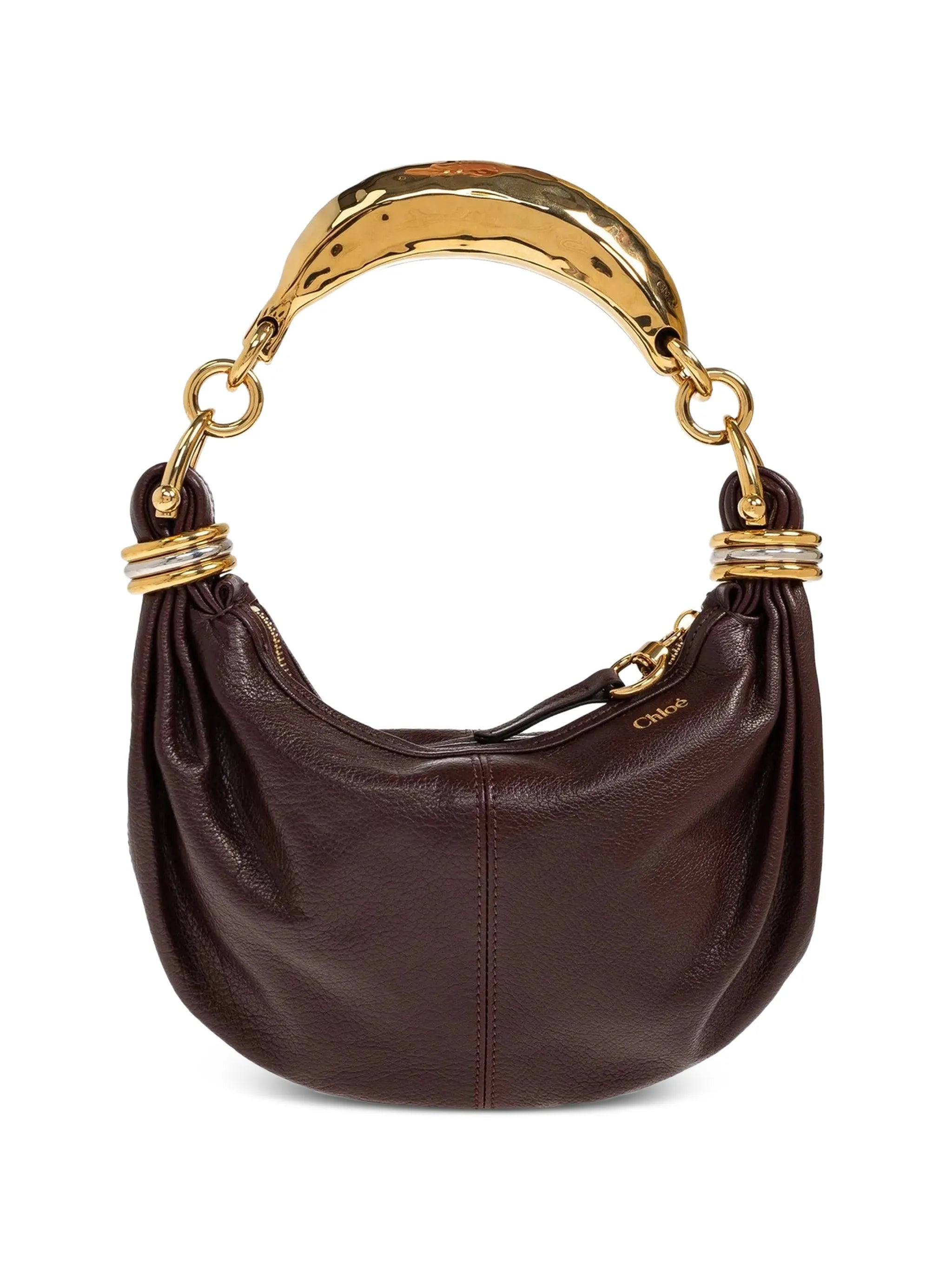 mini Bracelet leather shoulder bag