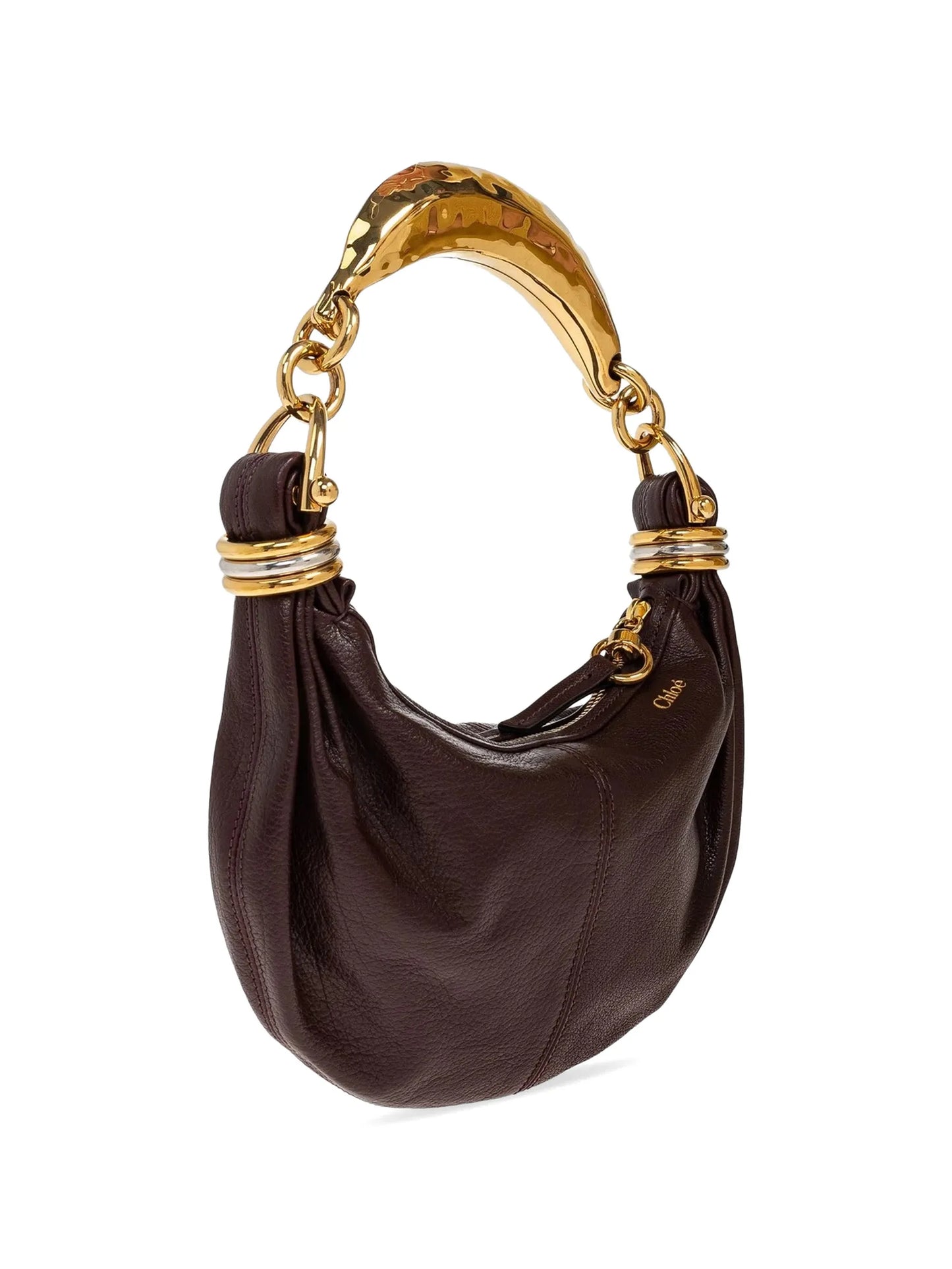 mini Bracelet leather shoulder bag