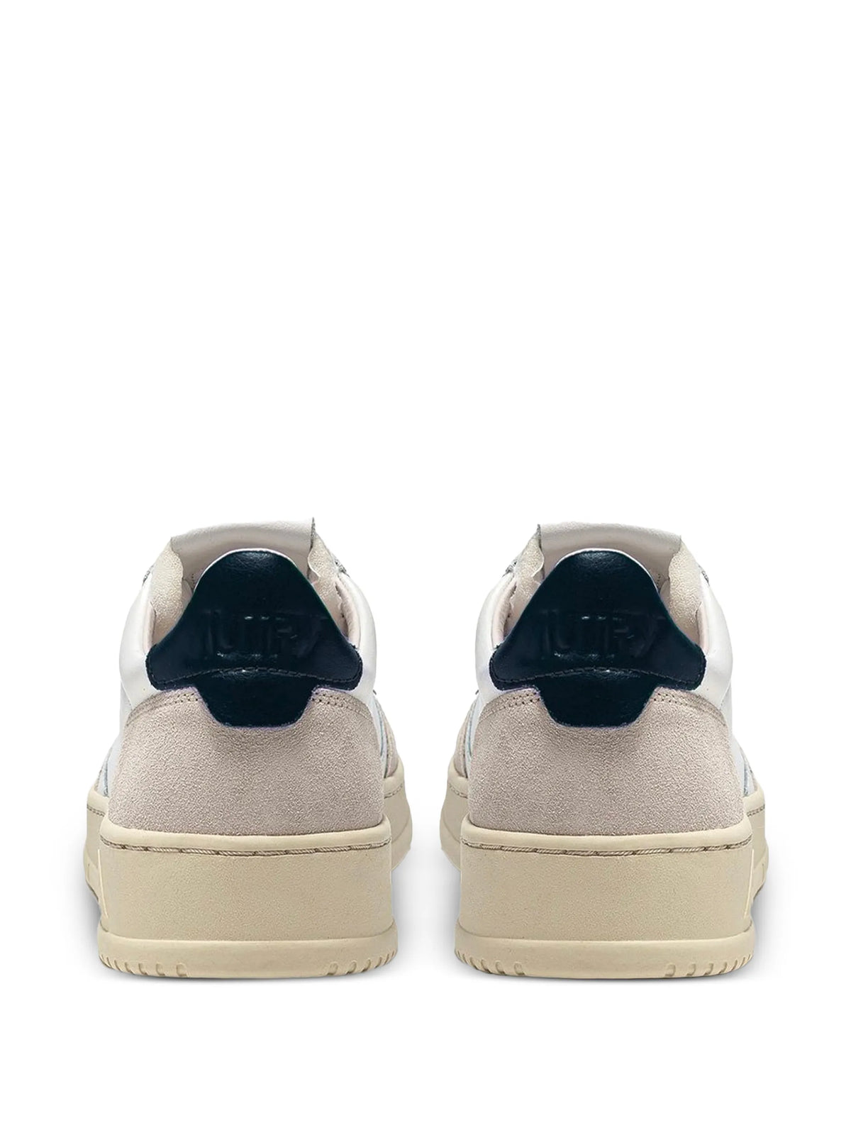 perforated panelled sneakers