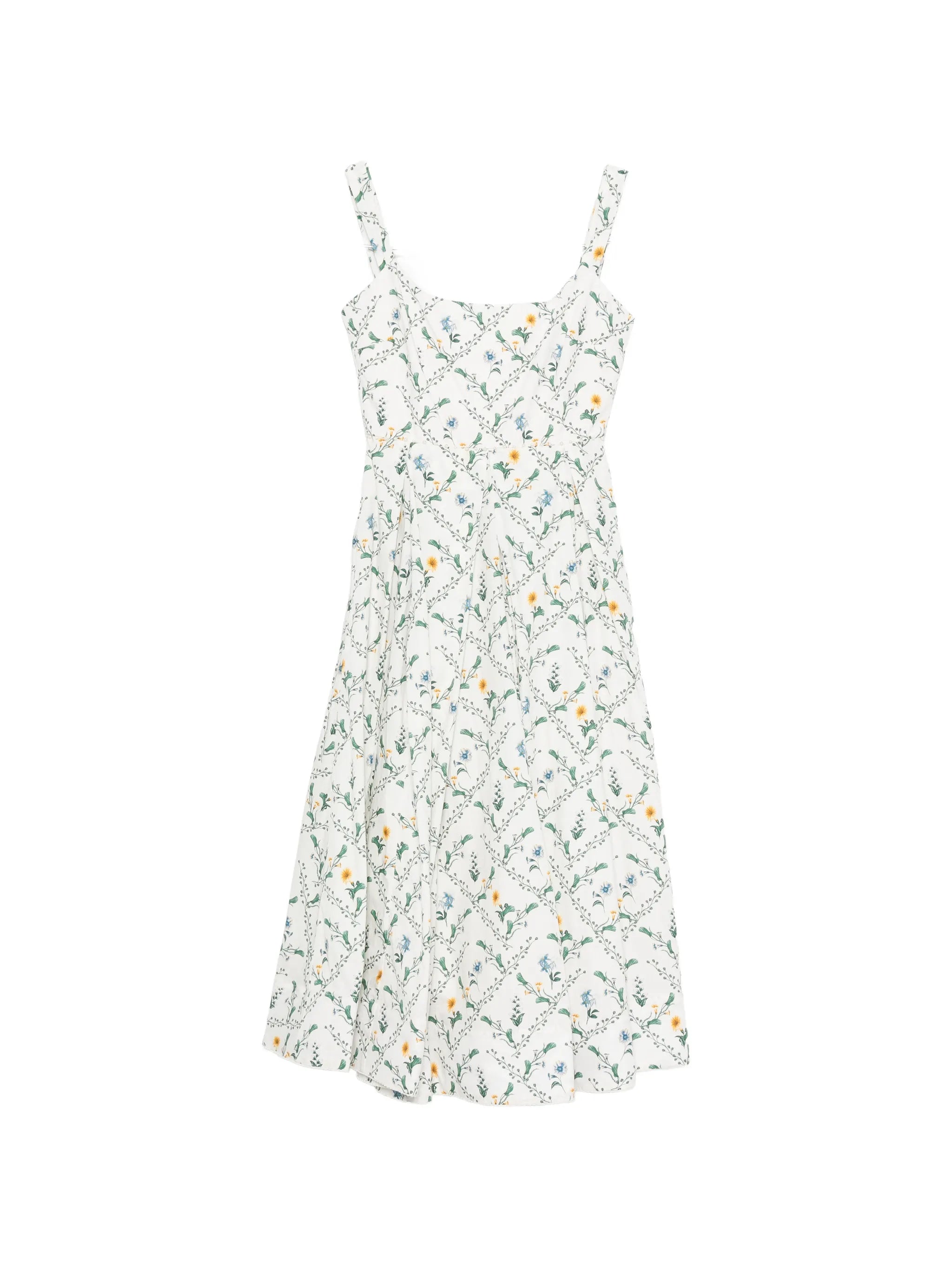 Alcaparra Brisa floral-print midi dress