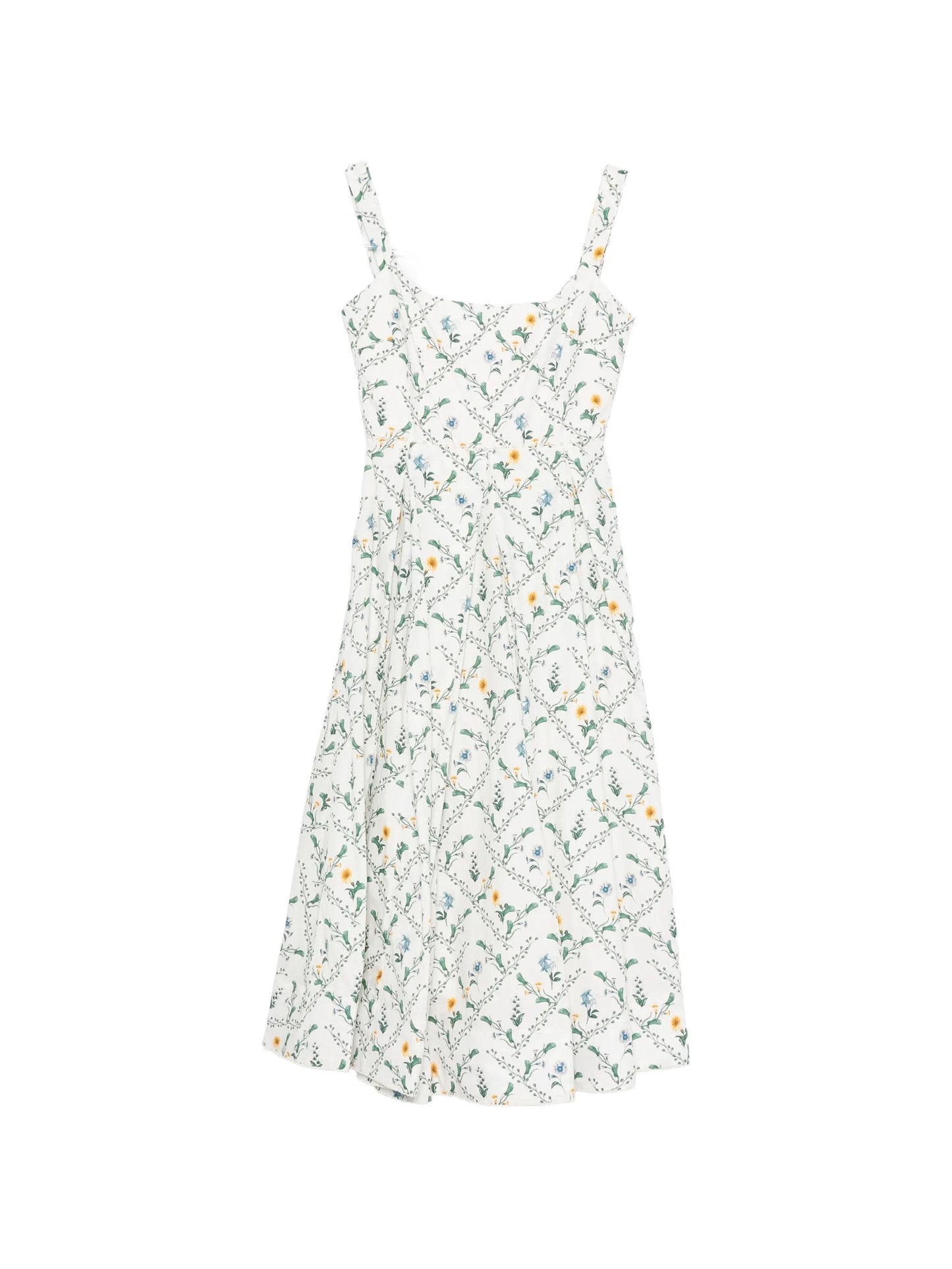 Alcaparra Brisa floral-print midi dress