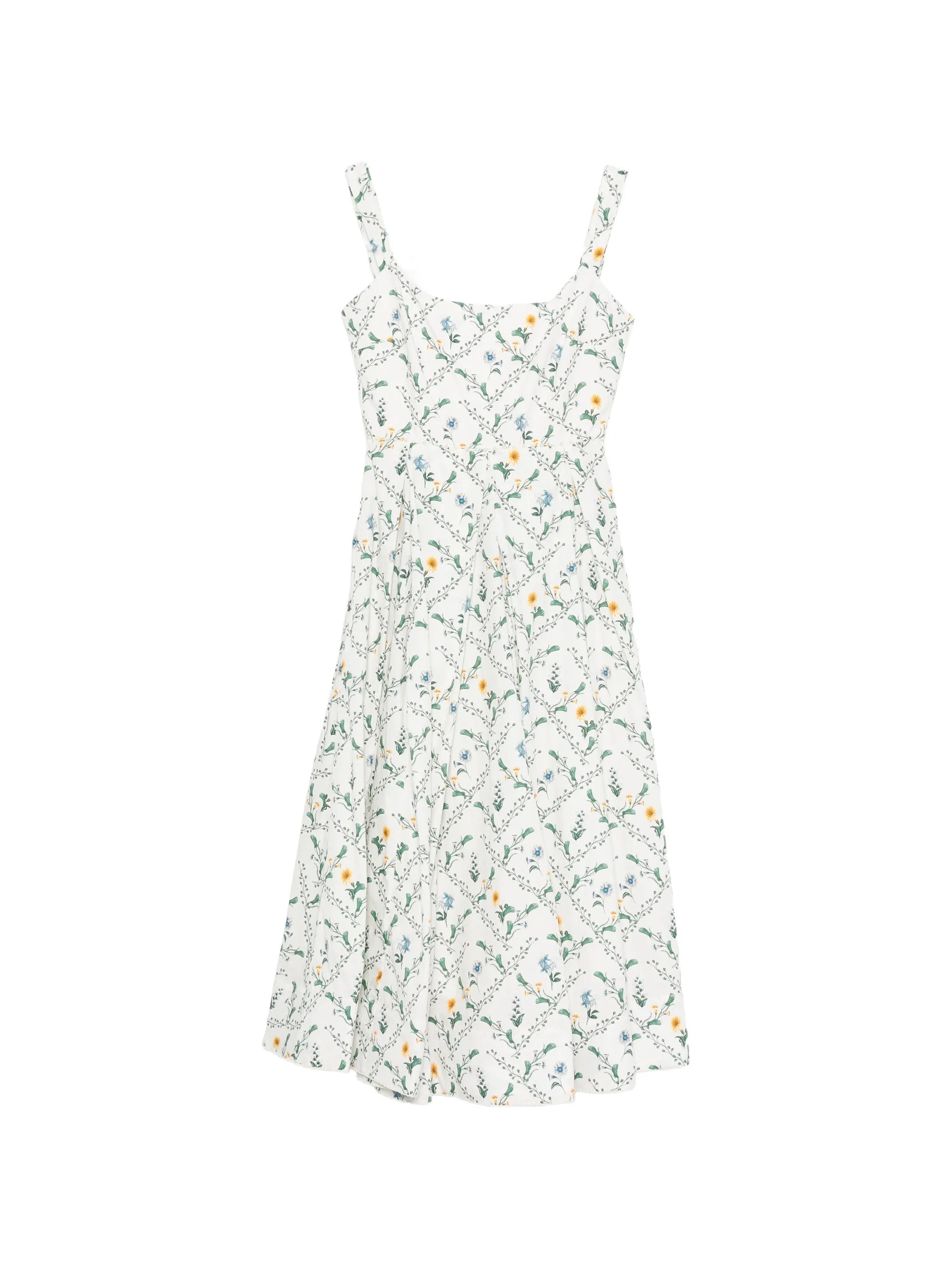 Alcaparra Brisa floral-print midi dress