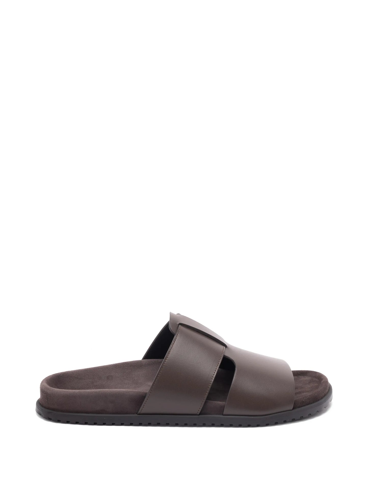 logo-detail sandals