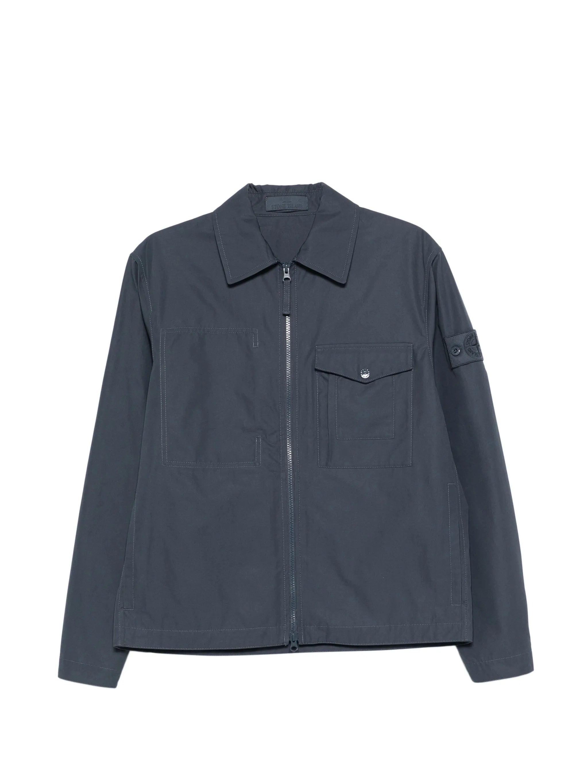zip chest-pocket jacket