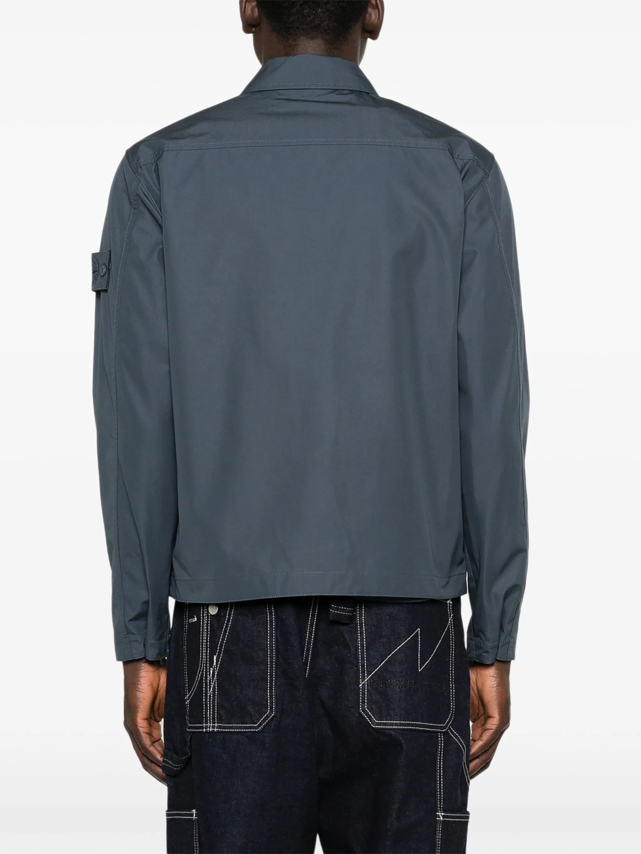 zip chest-pocket jacket
