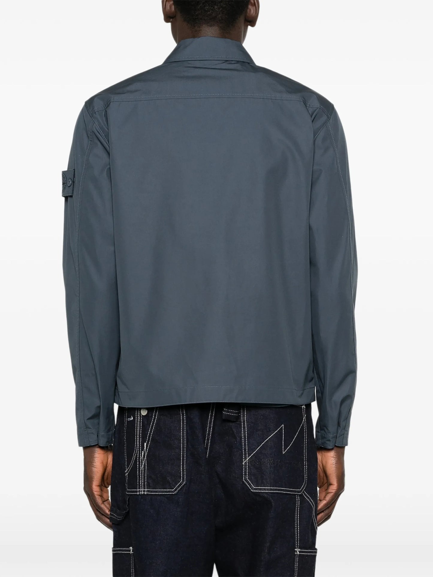 zip chest-pocket jacket
