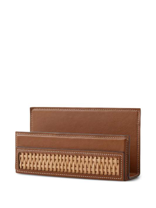 woven letter rack