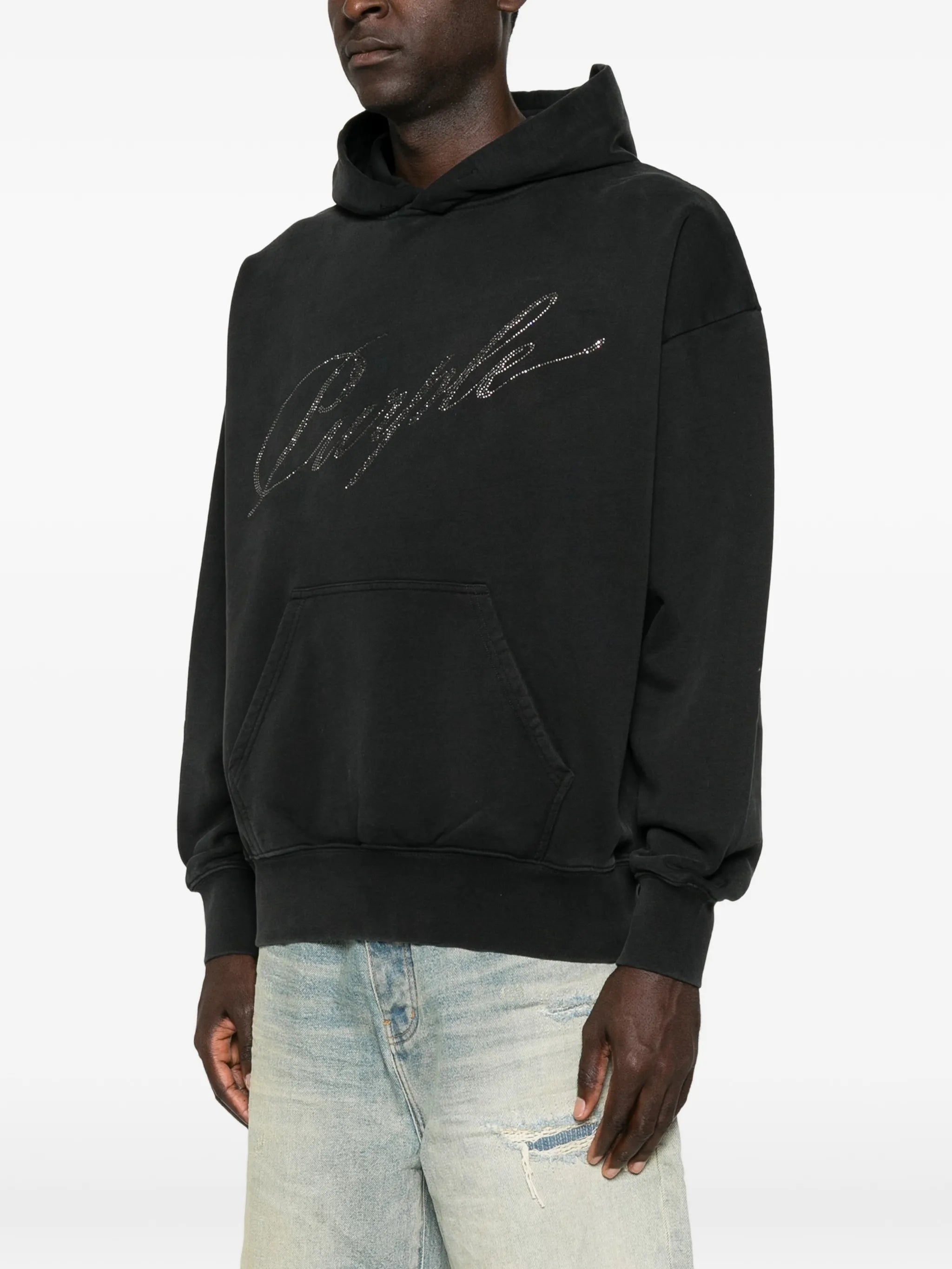 crystal-logo hoodie
