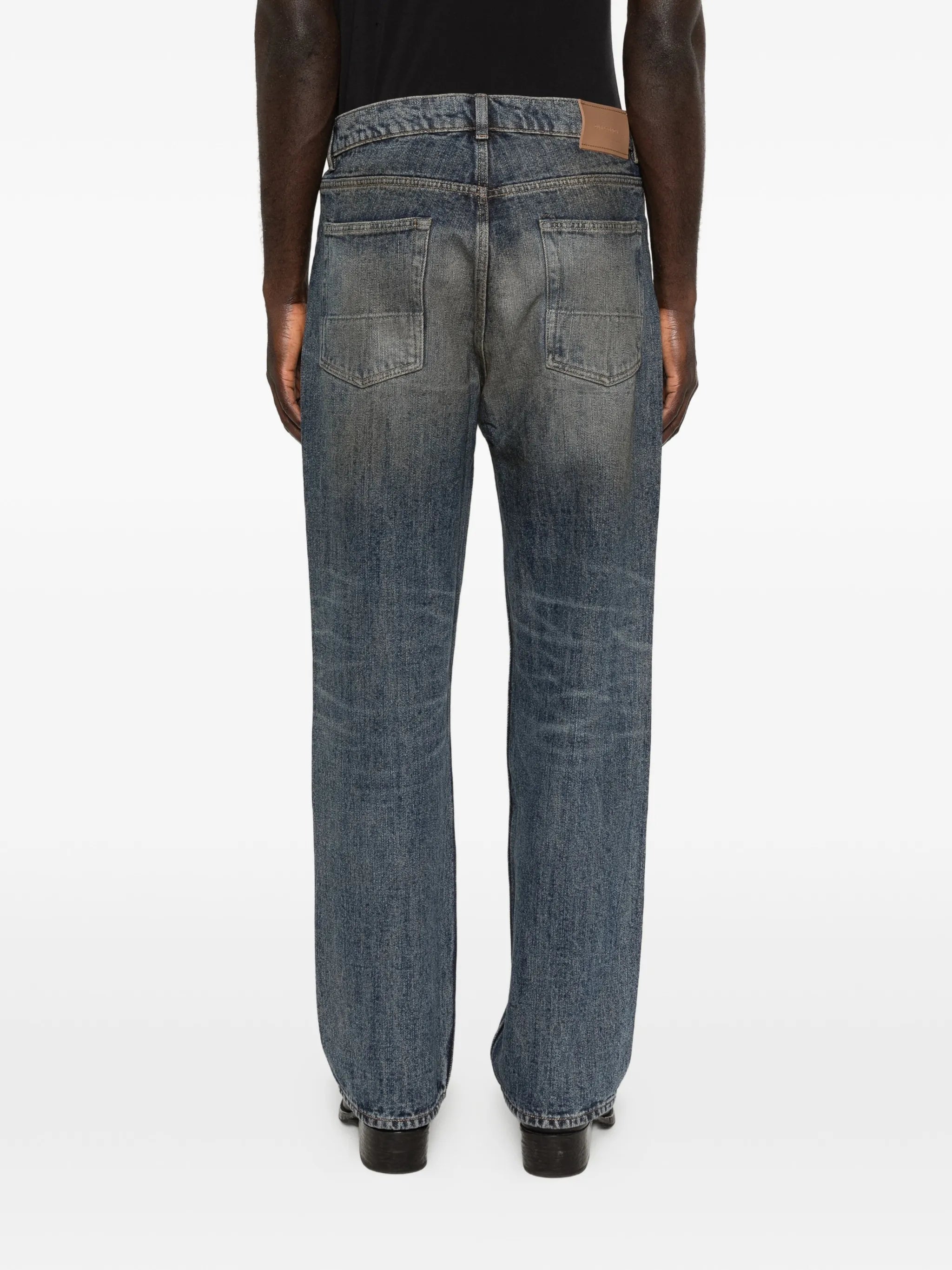 Third Cut washed jeans